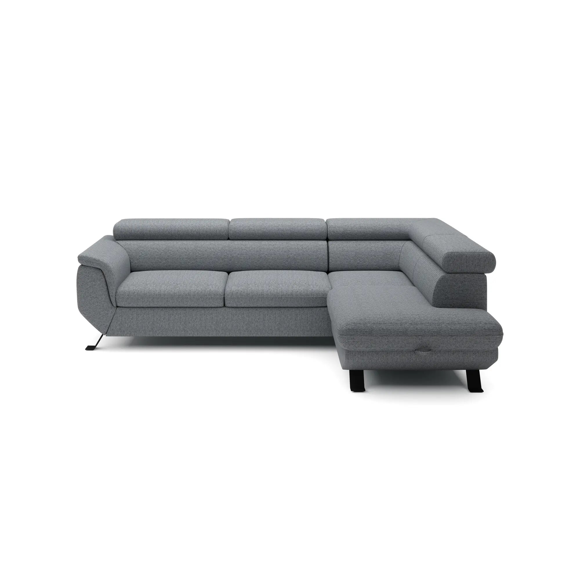 Coltar extensibil RAVEN L, personalizabil materiale Gama Oferta Avantaj, cu lada depozitare, 257x198x92 cm