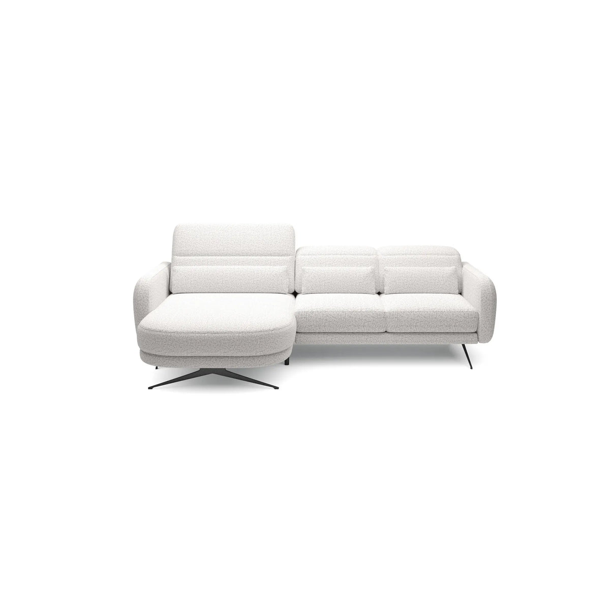 Coltar BARILLO S, personalizabil materiale Gama Premium, cu reglaj electric si tetiere reglabile, 261x170x97 cm