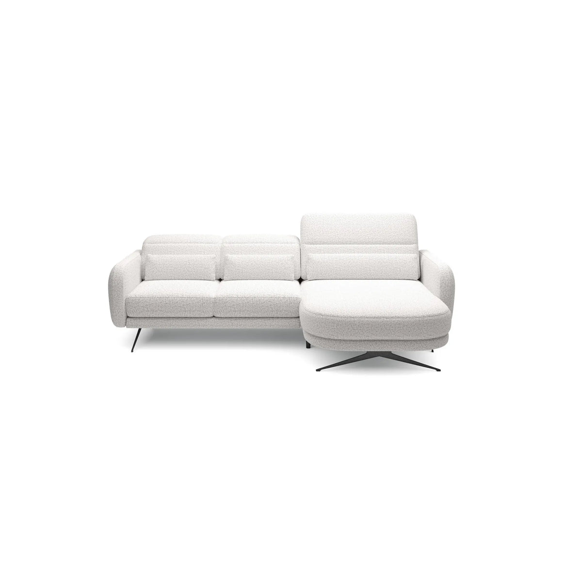Coltar BARILLO S, personalizabil materiale Gama Premium, cu reglaj electric si tetiere reglabile, 261x170x97 cm