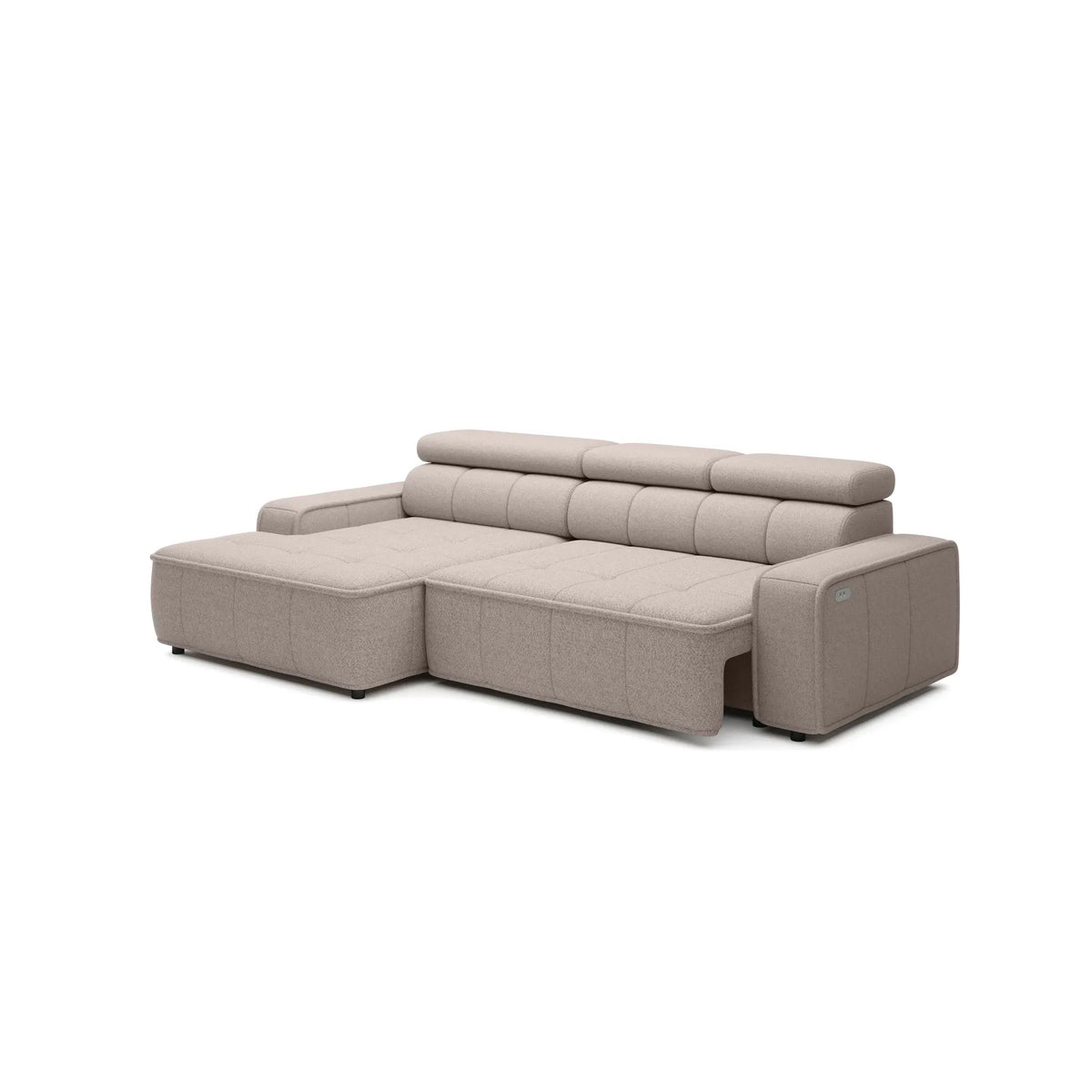 Coltar THIAGO S, personalizabil materiale Gama Premium, cu reglaj electric, 280x170x99 cm