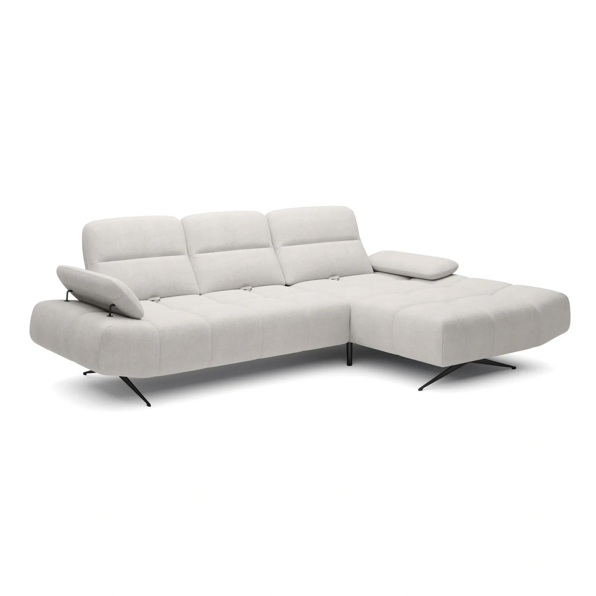 Coltar FALCAO S, personalizabil materiale Gama Oferta Avantaj, tetiere reglabile, 284x173x91 cm