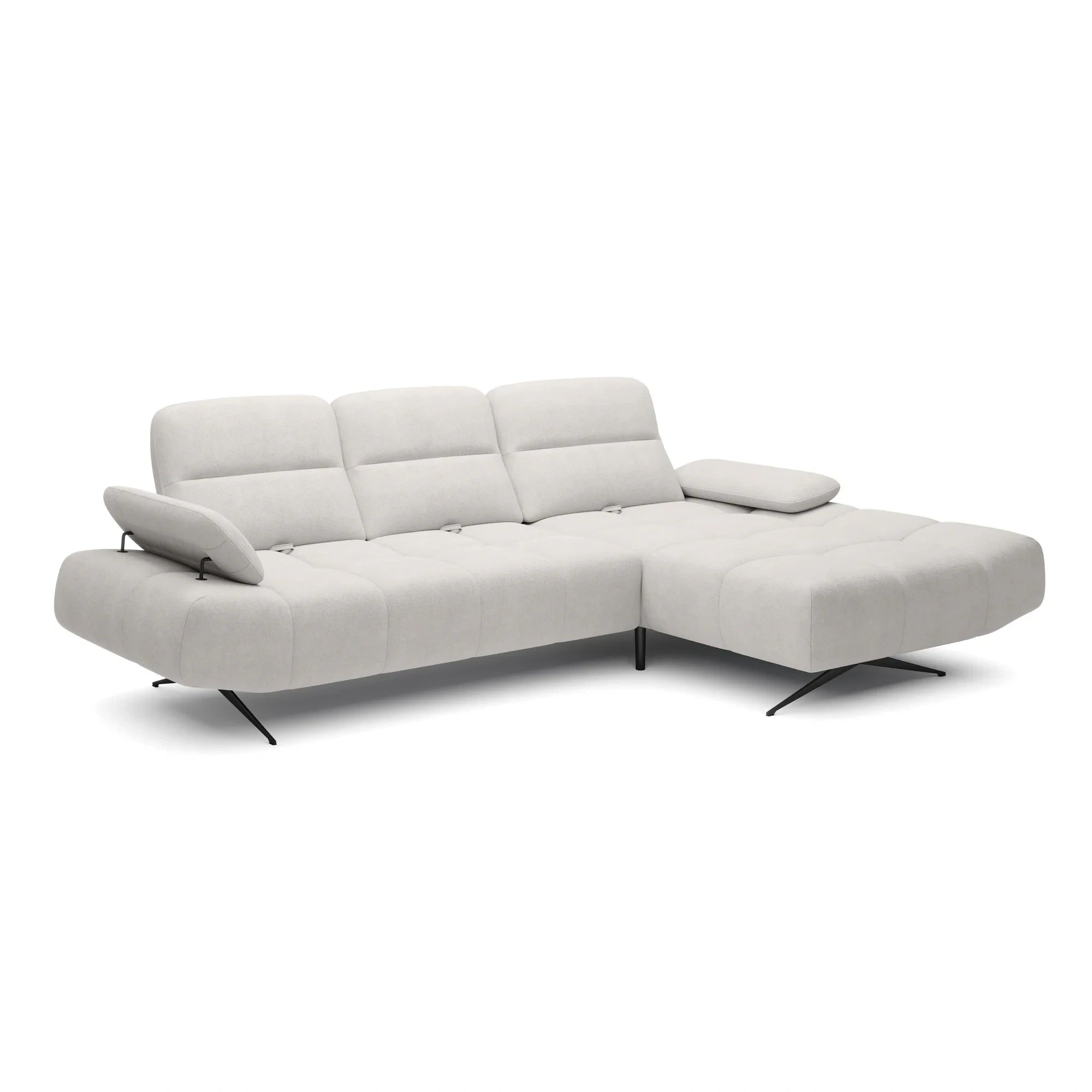Coltar FALCAO S, personalizabil materiale Gama Oferta Avantaj, tetiere reglabile, 284x173x91 cm