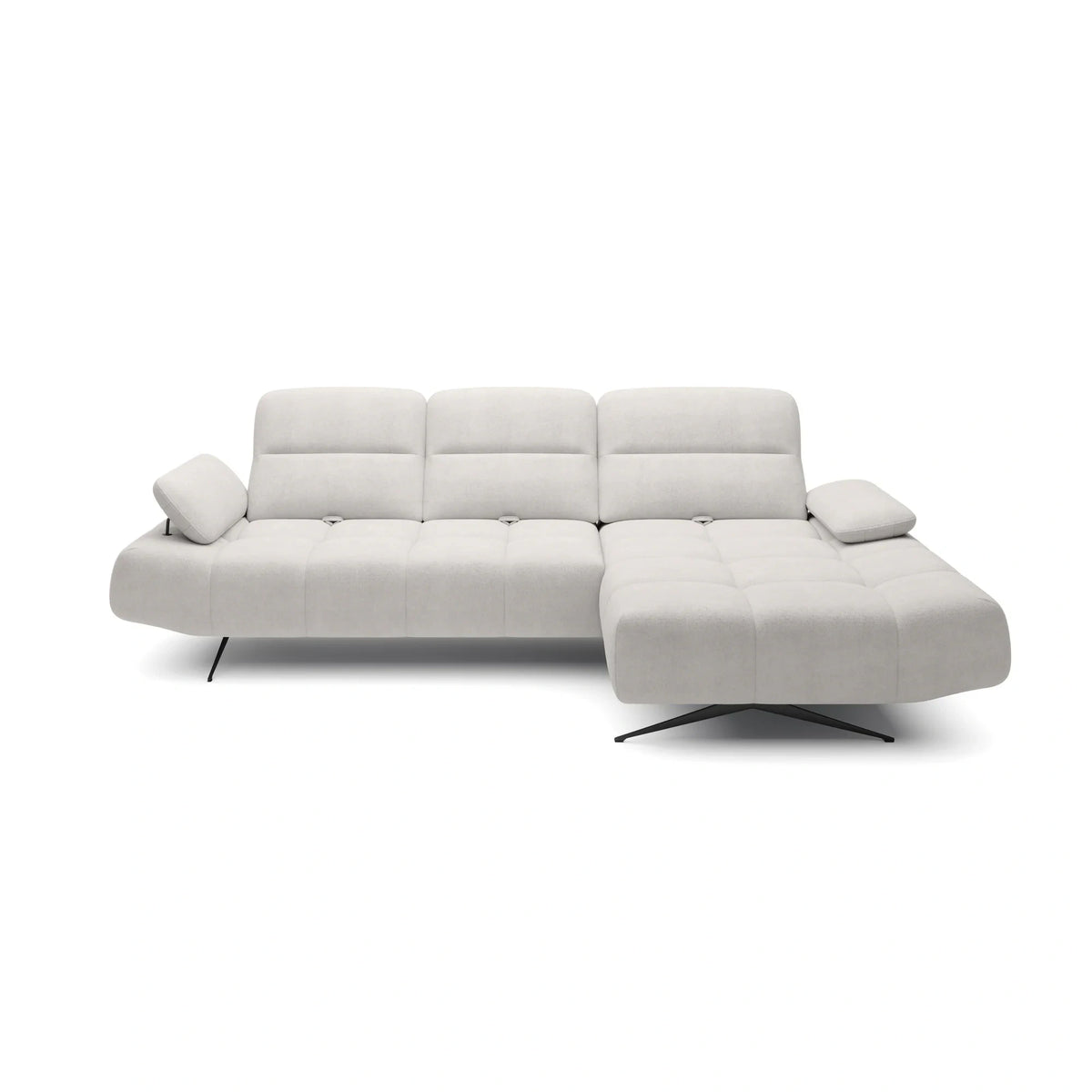 Coltar FALCAO S, personalizabil materiale Gama Oferta Avantaj, tetiere reglabile, 284x173x91 cm