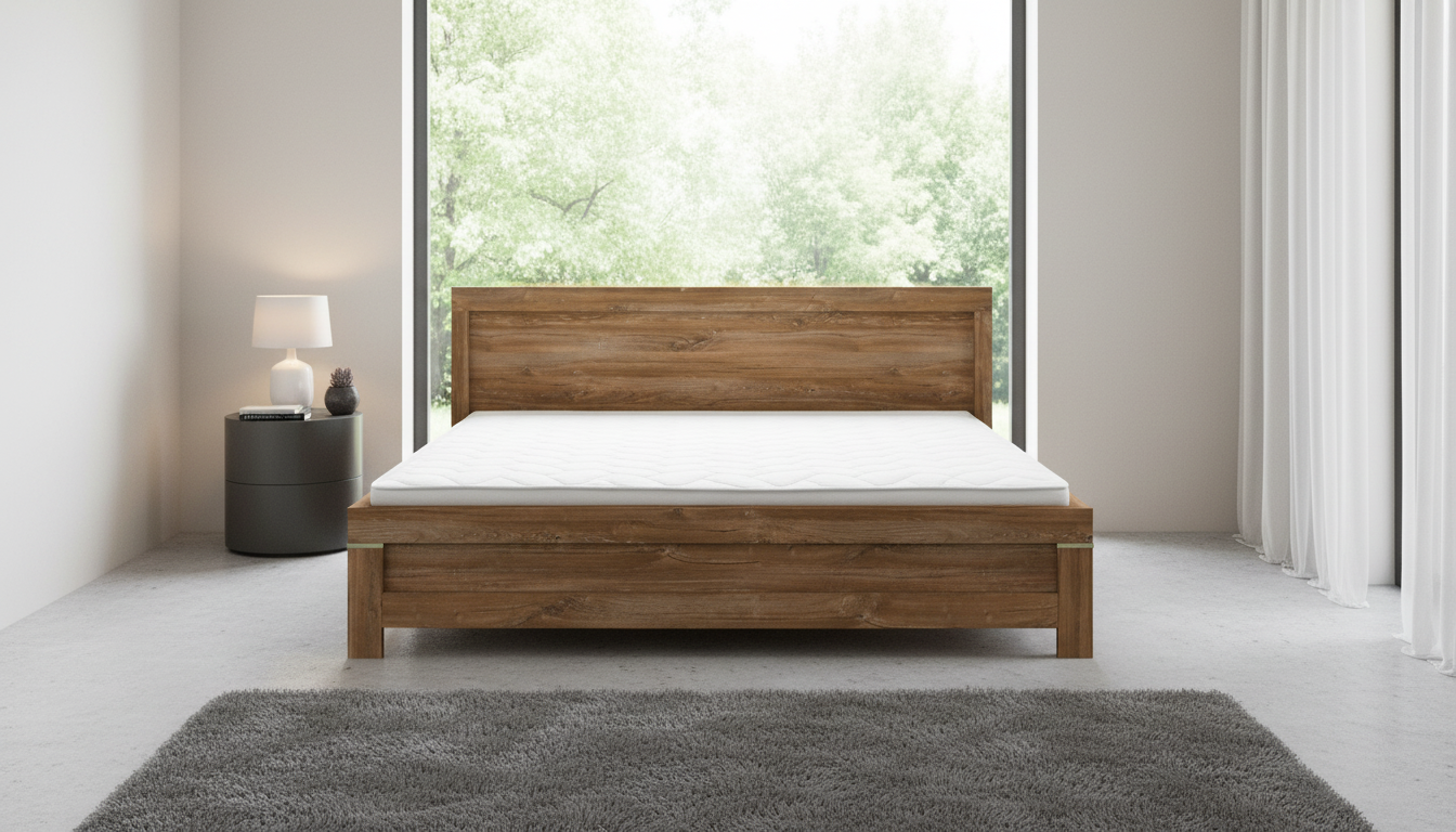 Cadru pat GENT 160X200, stejar, PAL