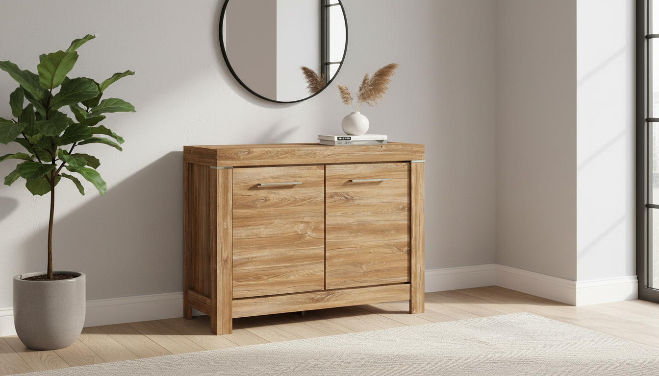 Comoda GENT, stejar, PAL, 115x45x85 cm