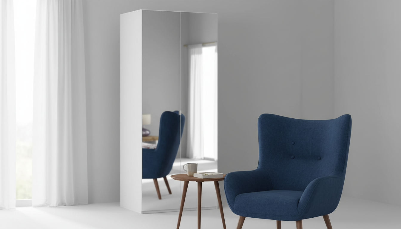 Dulap FLEX, alb, PAL, 100x66x240 cm