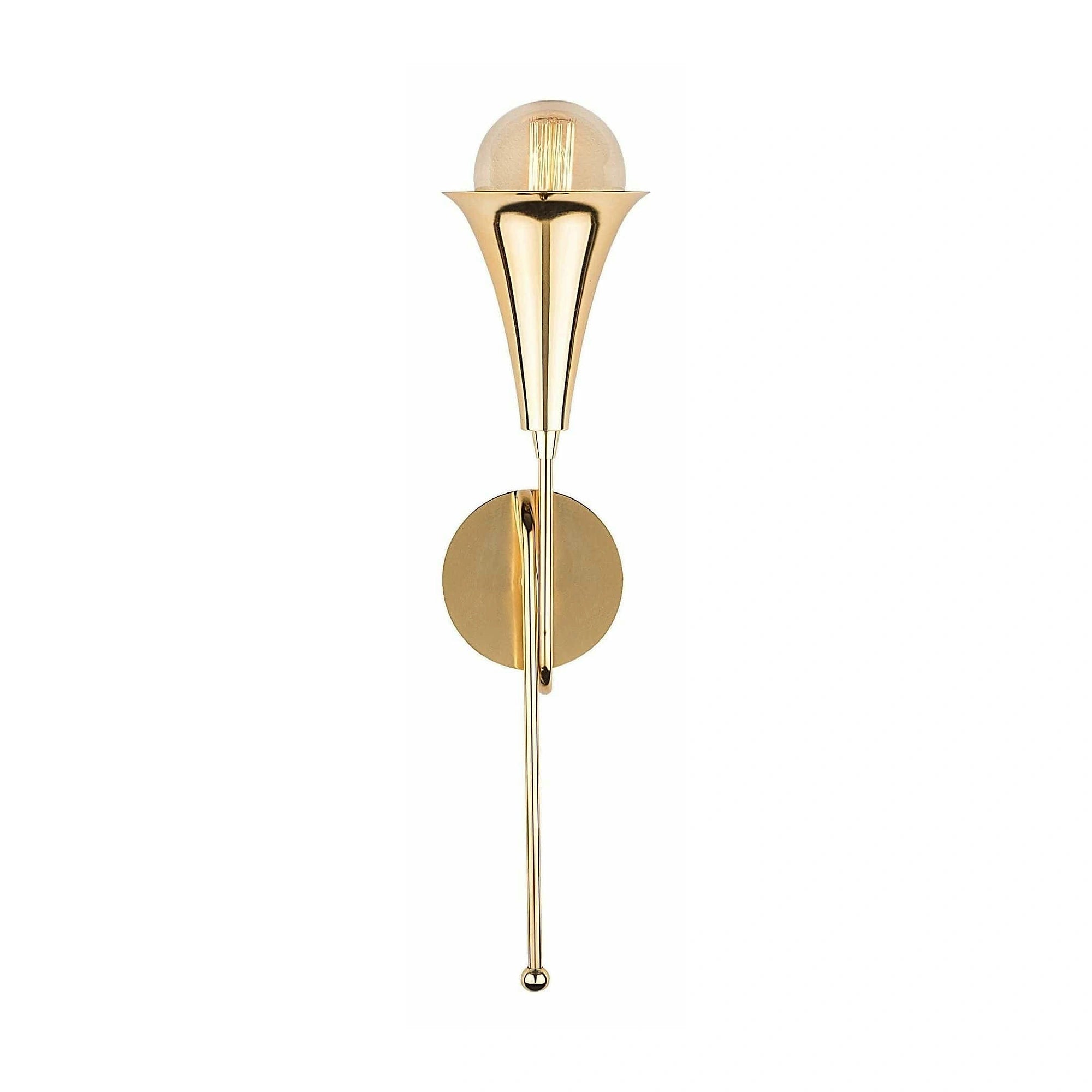 Aplica 3051, auriu, metal, 13x15x52 cm