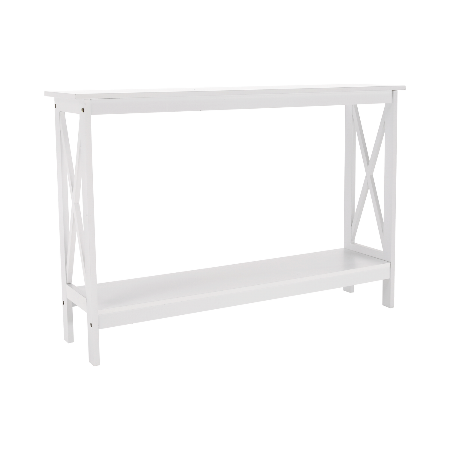Consola APOLOS, alb, 120x30x80 cm