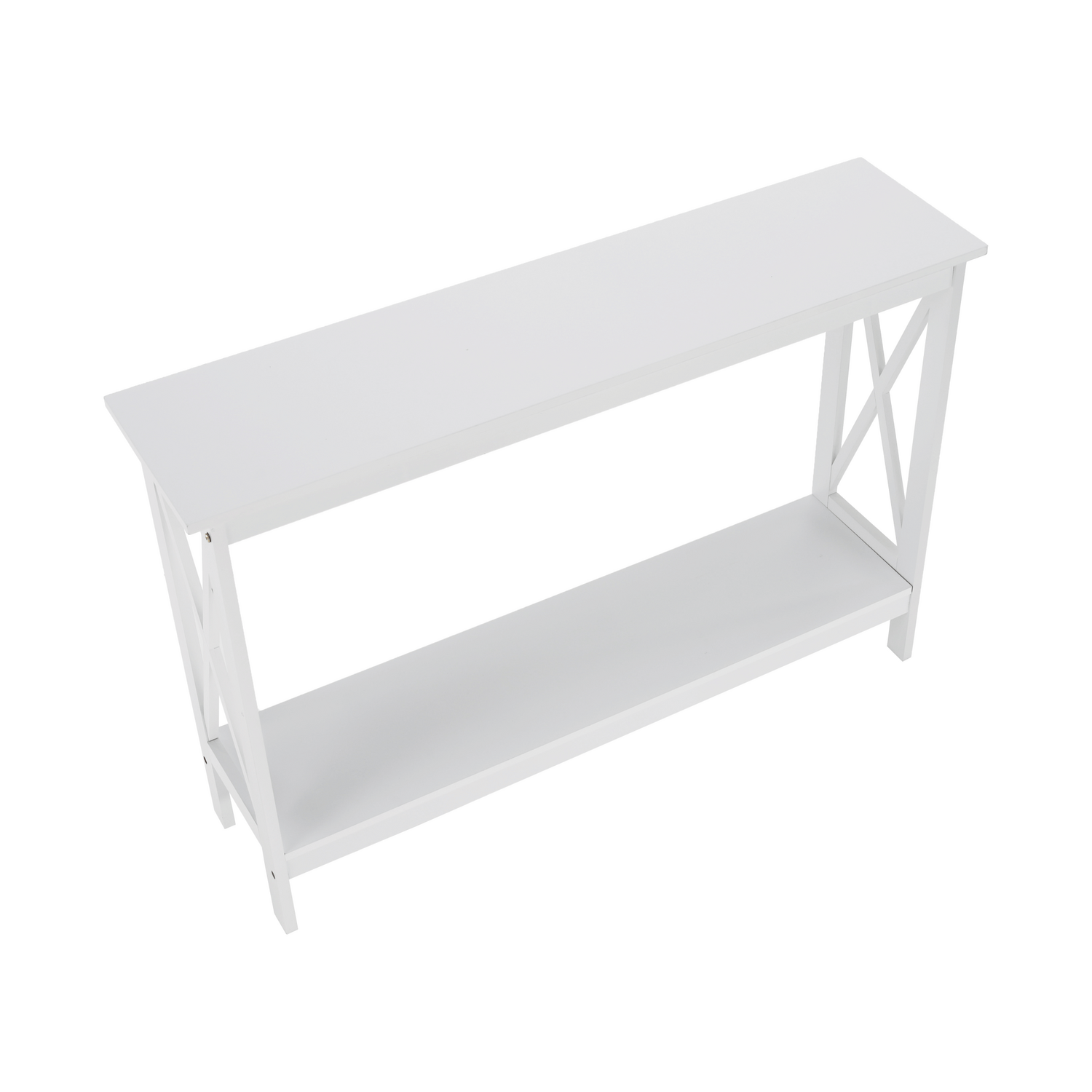Consola APOLOS, alb, 120x30x80 cm