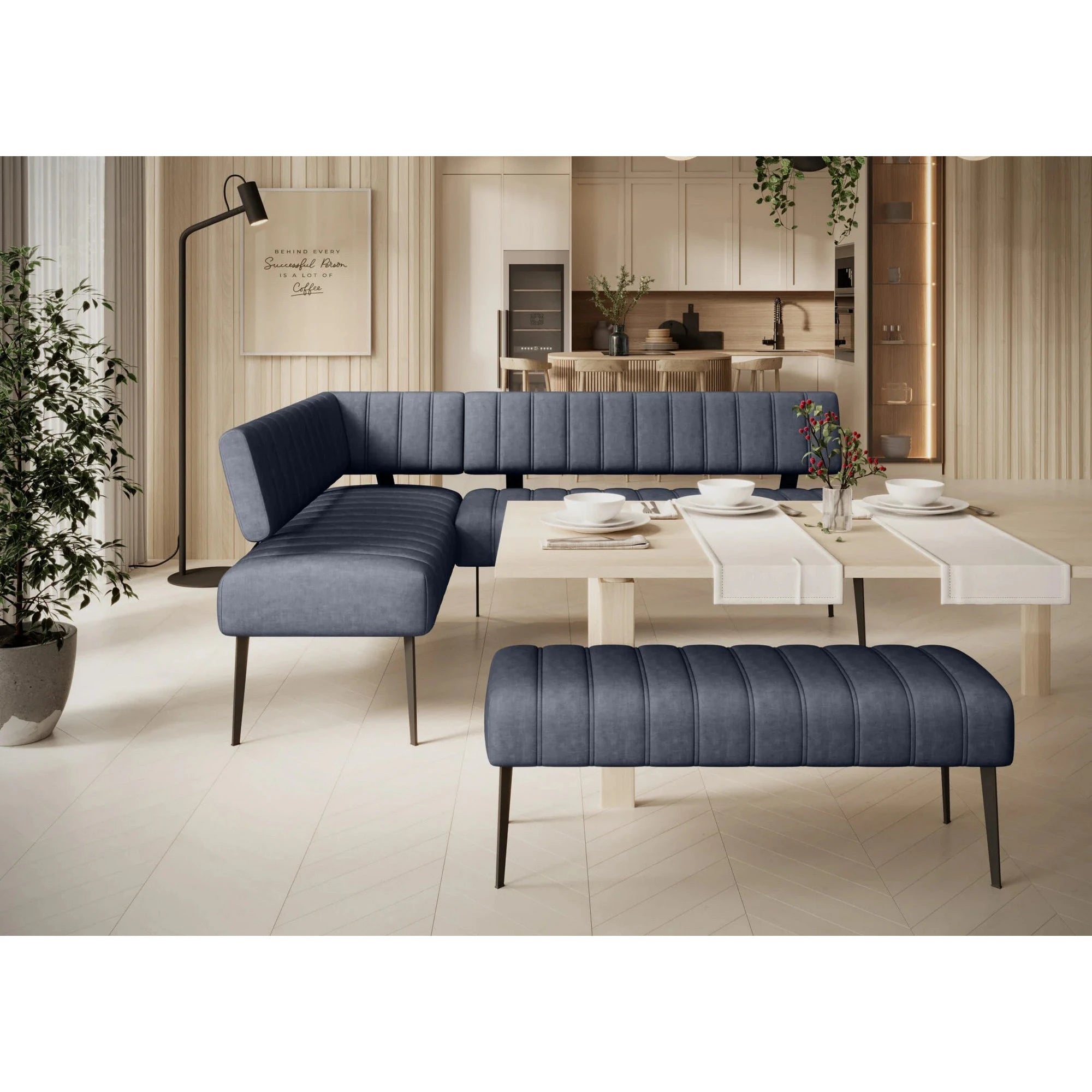 Bancheta ALTO, personalizabil materiale gama Oferta Avantaj, 133x47x54 cm