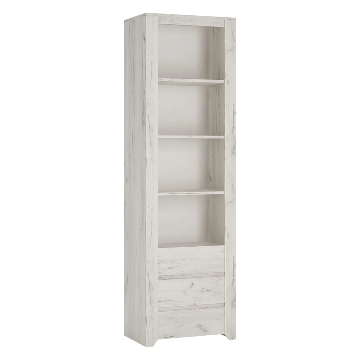 Biblioteca ANGEL TIP 11, alb, PAL melaminat, 56x40x191 cm