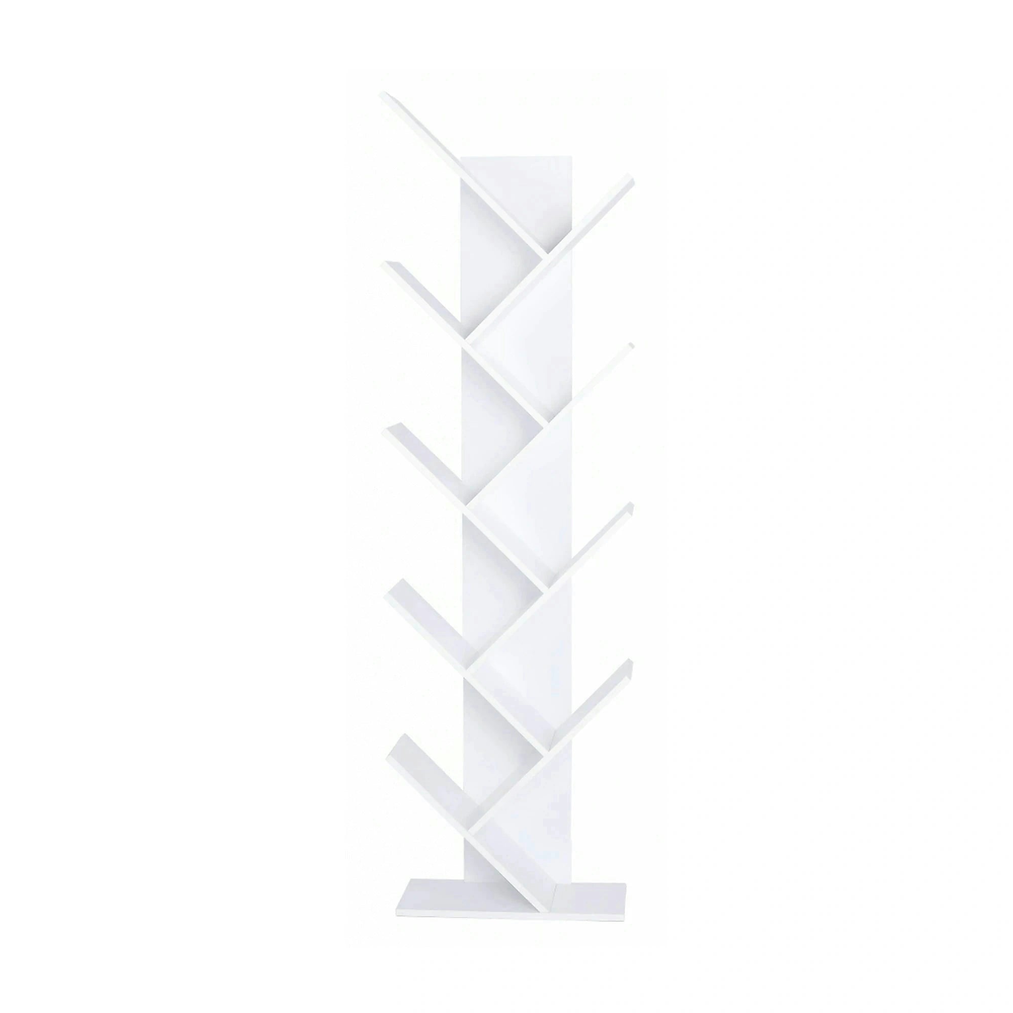 Biblioteca BAKI NEW TYP 1, alb, DTD laminat, 43x20x144 cm