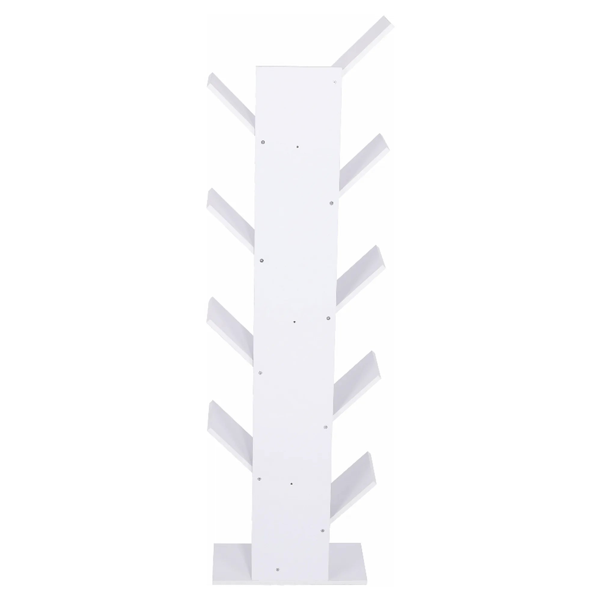 Biblioteca BAKI NEW TYP 1, alb, DTD laminat, 43x20x144 cm