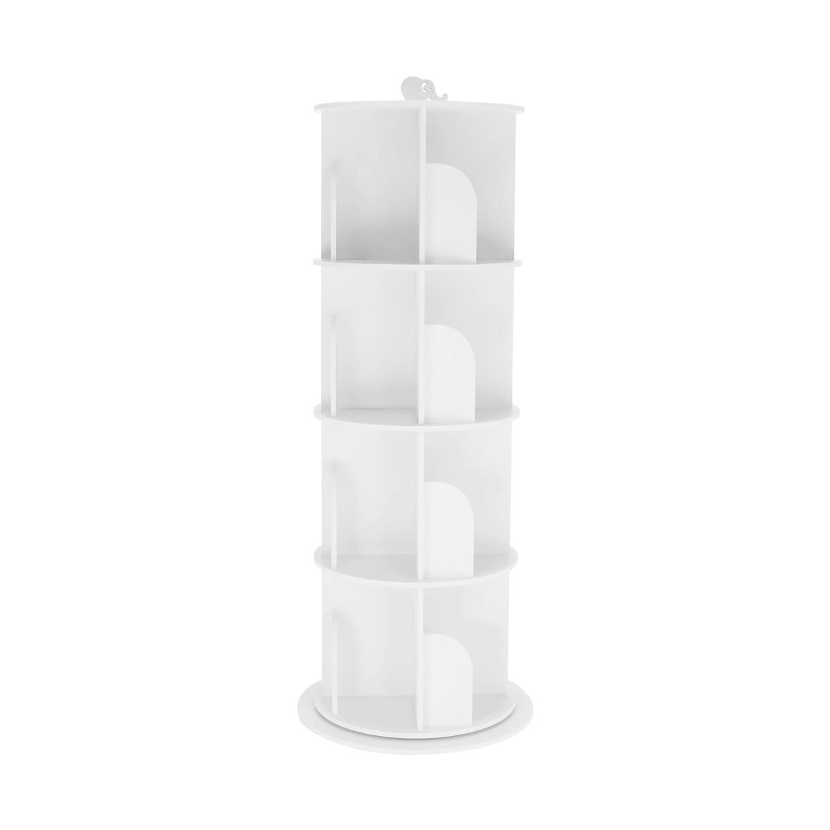Biblioteca ERION TIP 1, alb, 41x41x127 cm