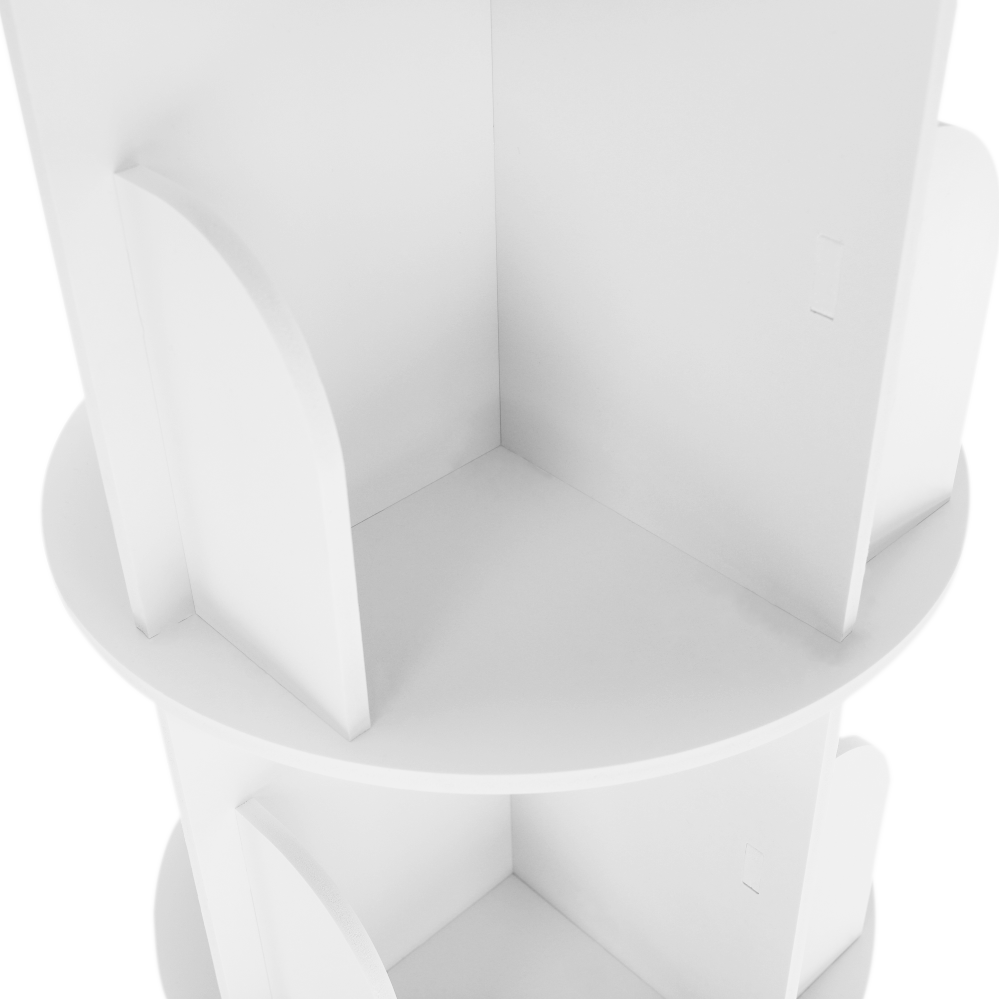 Biblioteca ERION TIP 1, alb, 41x41x127 cm