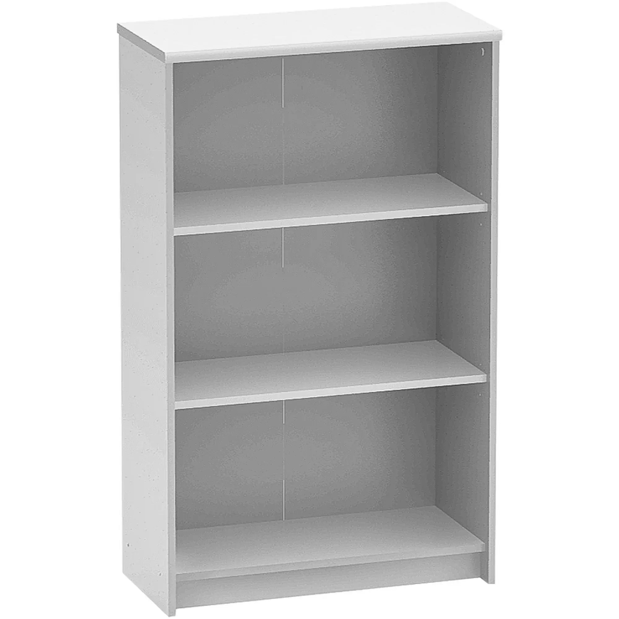 Biblioteca JOHAN 2 NEW 03, alb, DTD laminat, 73x34x115 cm