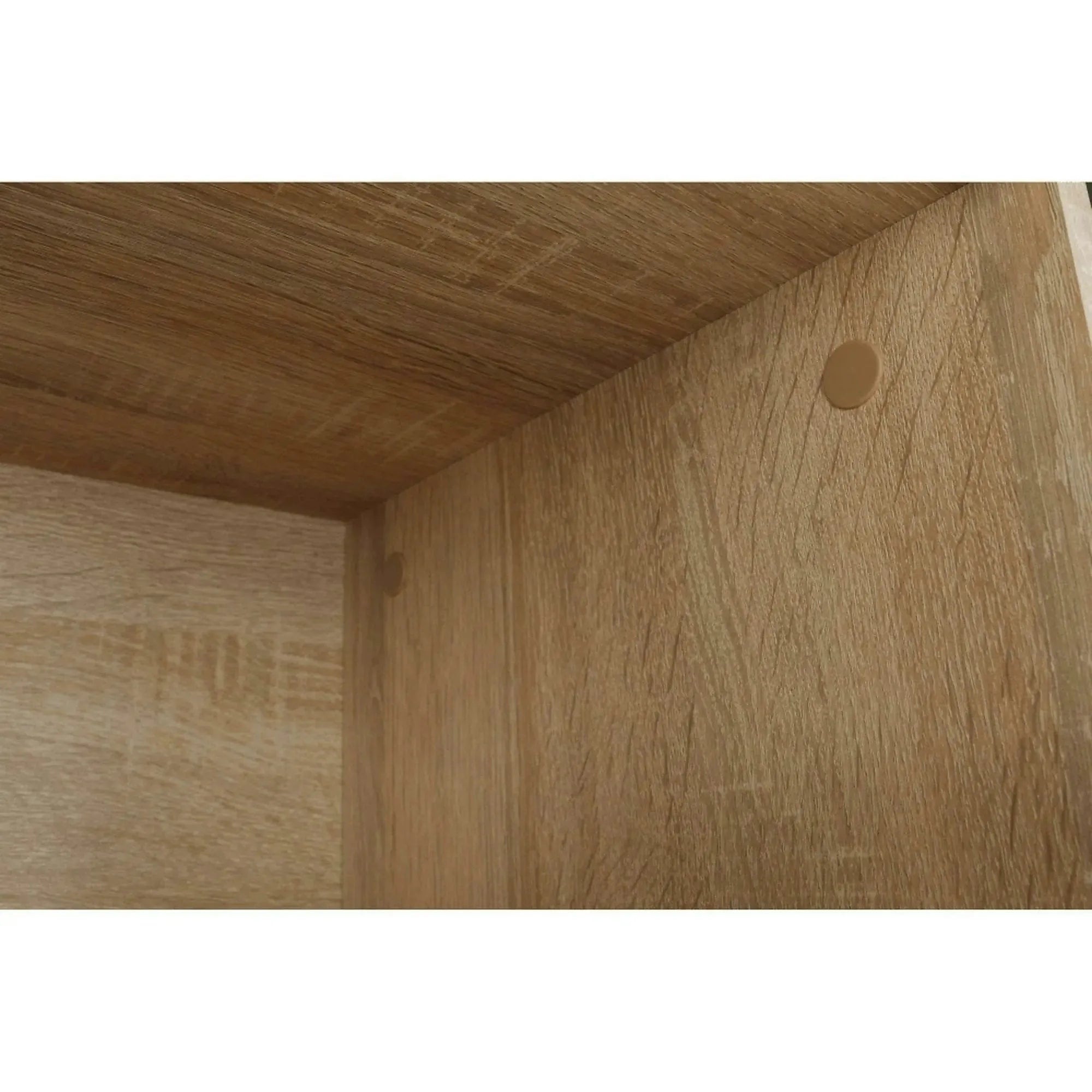 Biblioteca JOHAN 2 NEW 03, stejar sonoma, PAL melaminat, 73x34x116 cm