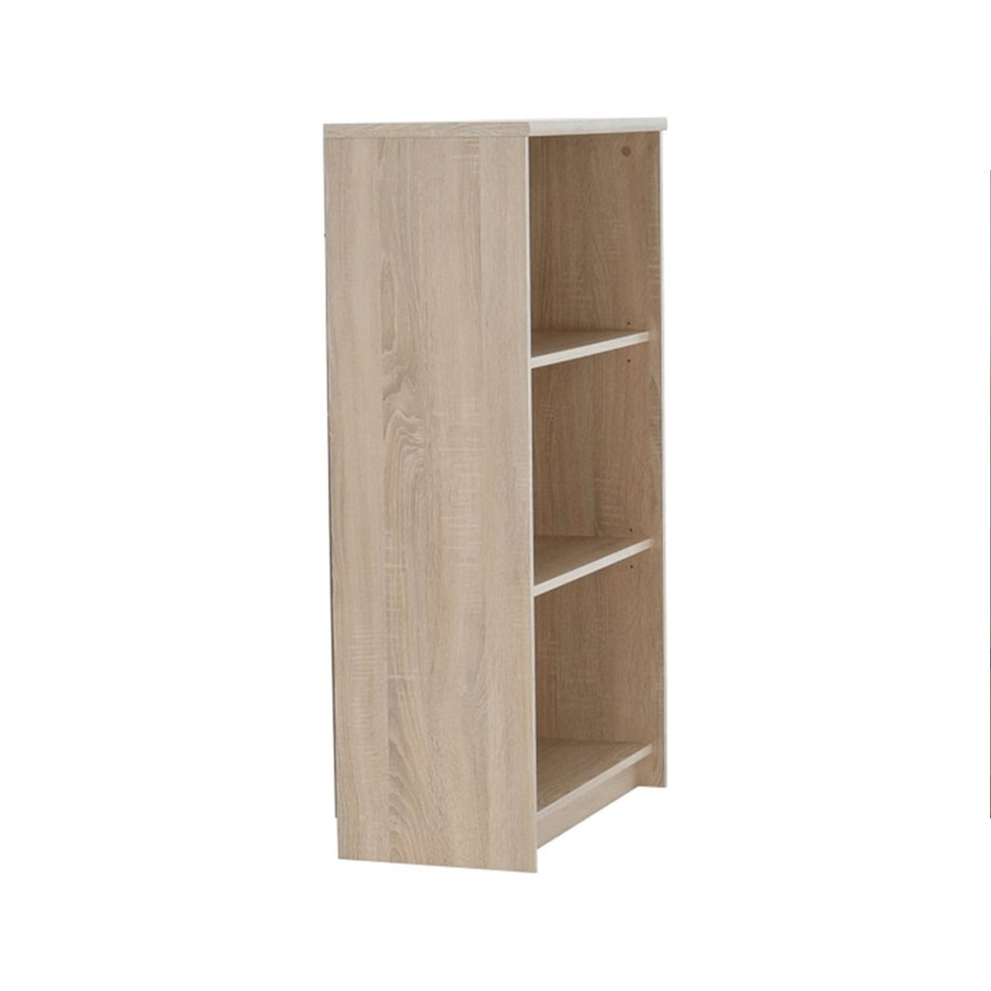 Biblioteca JOHAN 2 NEW 03, stejar sonoma, PAL melaminat, 73x34x116 cm