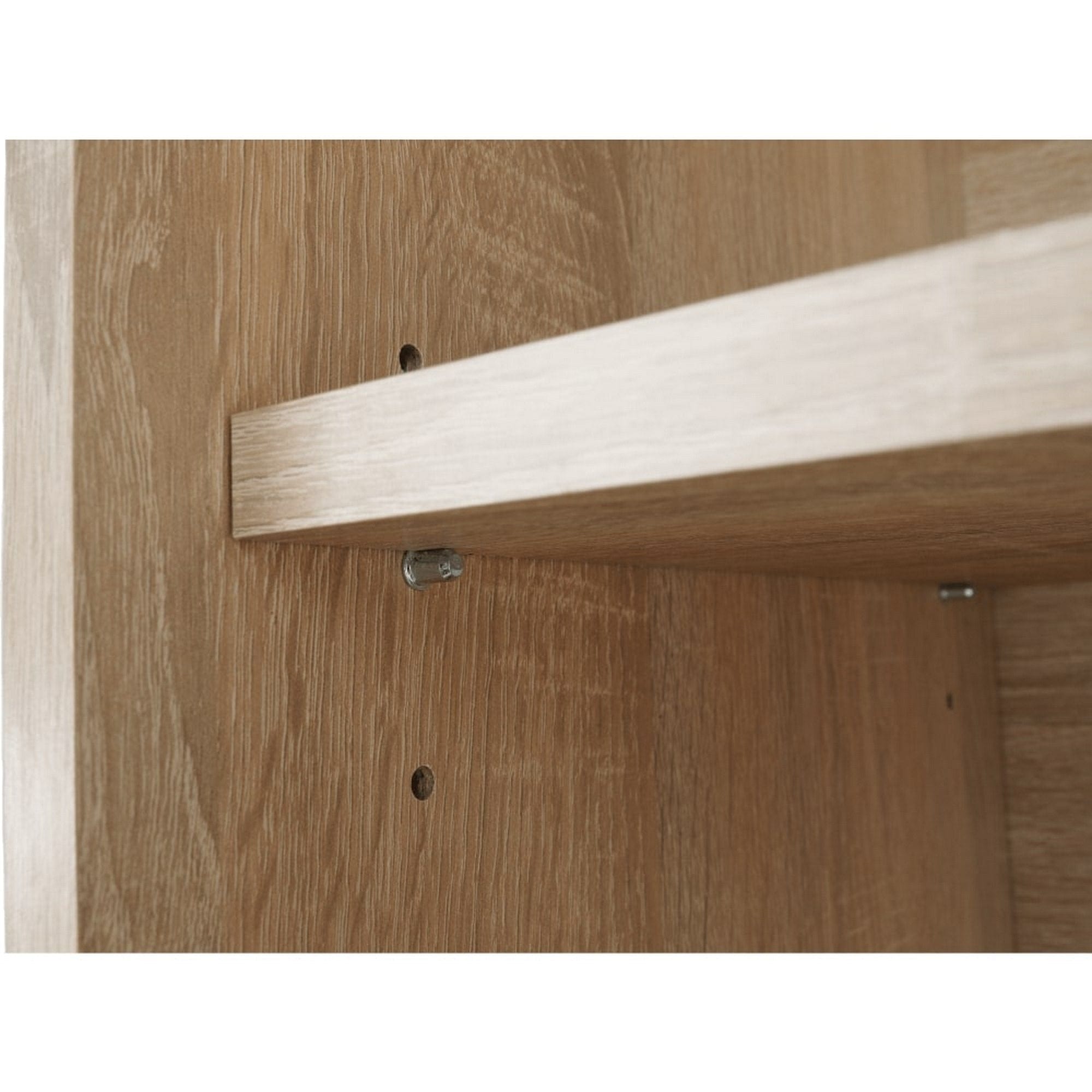 Biblioteca JOHAN 2 NEW 03, stejar sonoma, PAL melaminat, 73x34x116 cm