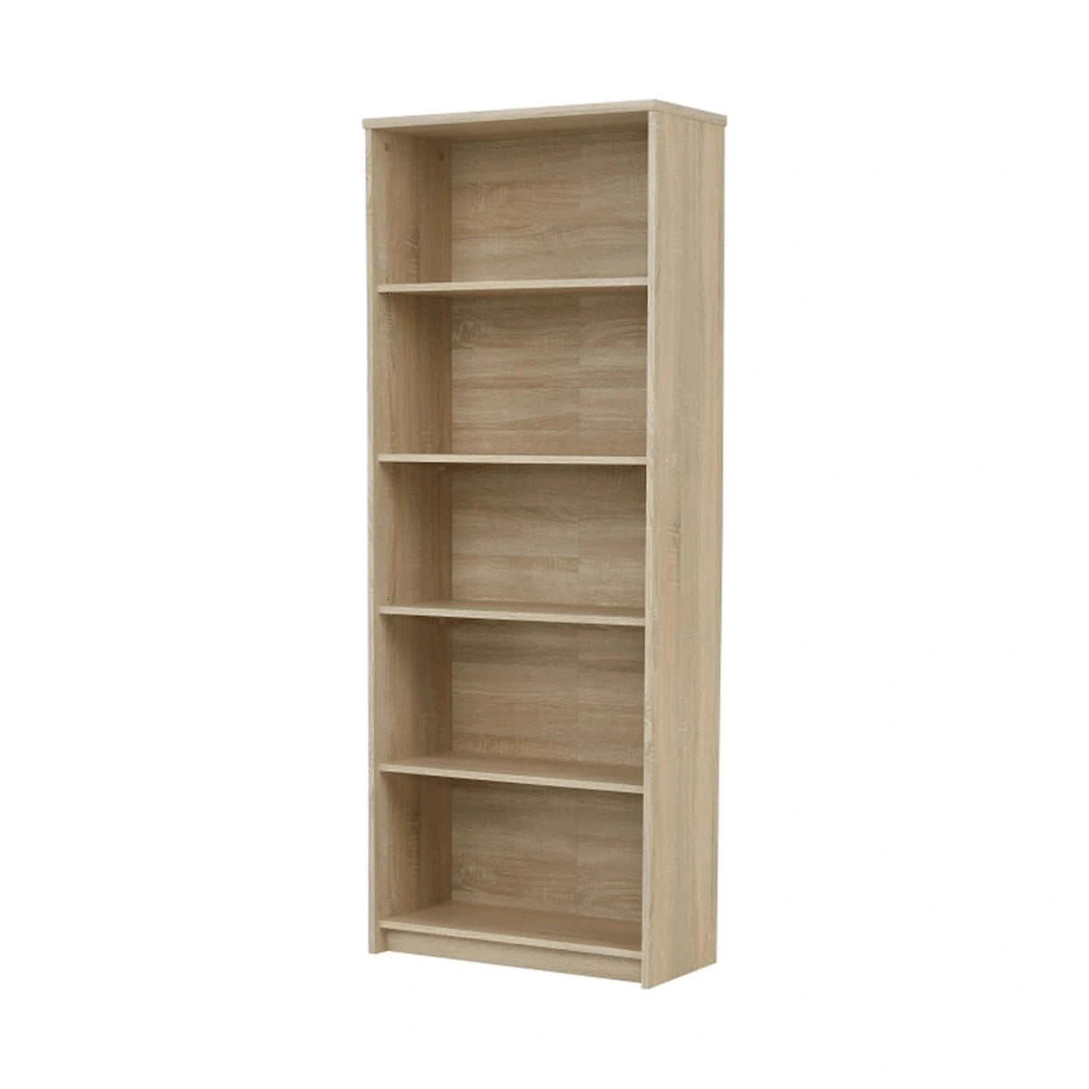 Biblioteca JOHAN 2 NEW 04, stejar sonoma, PAL melaminat, 73x34x186 cm