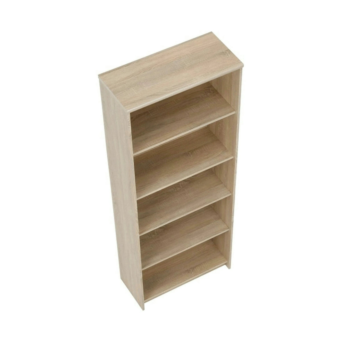 Biblioteca JOHAN 2 NEW 04, stejar sonoma, PAL melaminat, 73x34x186 cm