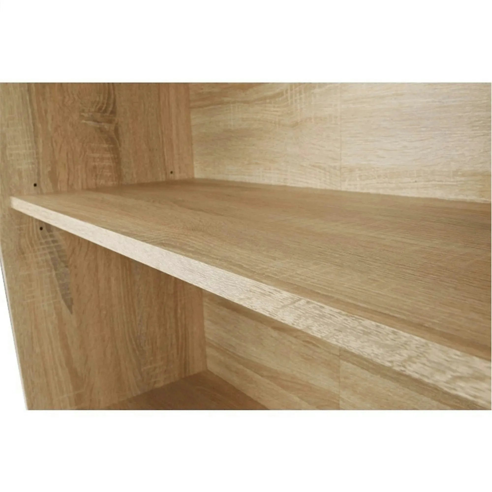 Biblioteca JOHAN 2 NEW 04, stejar sonoma, PAL melaminat, 73x34x186 cm