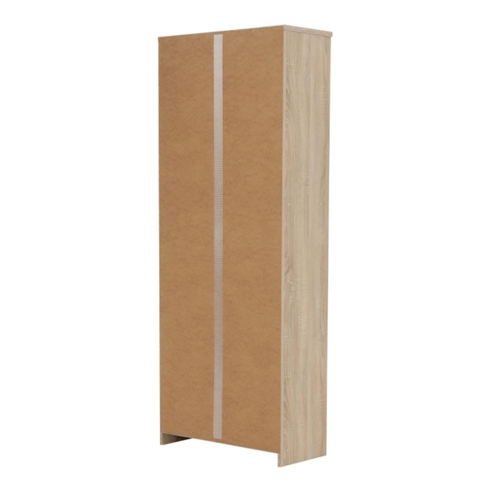 Biblioteca JOHAN 2 NEW 04, stejar sonoma, PAL melaminat, 73x34x186 cm