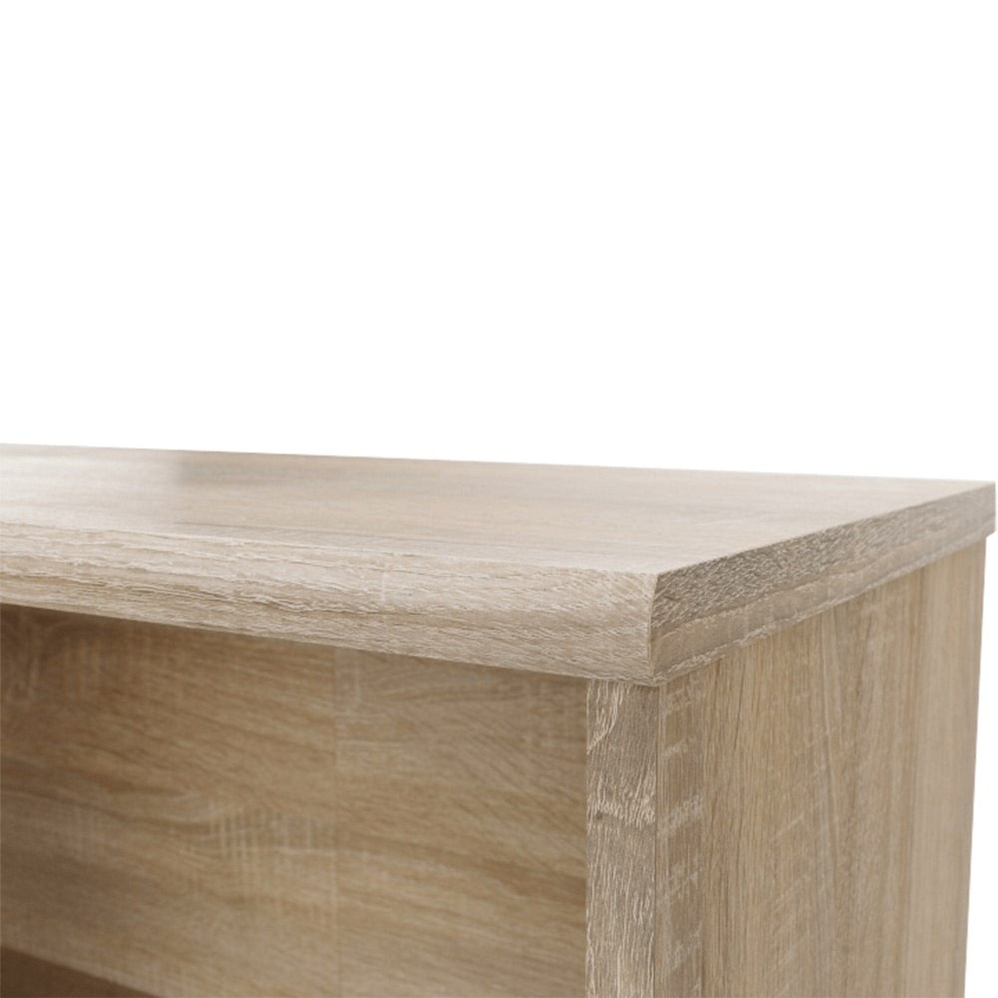 Biblioteca JOHAN 2 NEW 04, stejar sonoma, PAL melaminat, 73x34x186 cm