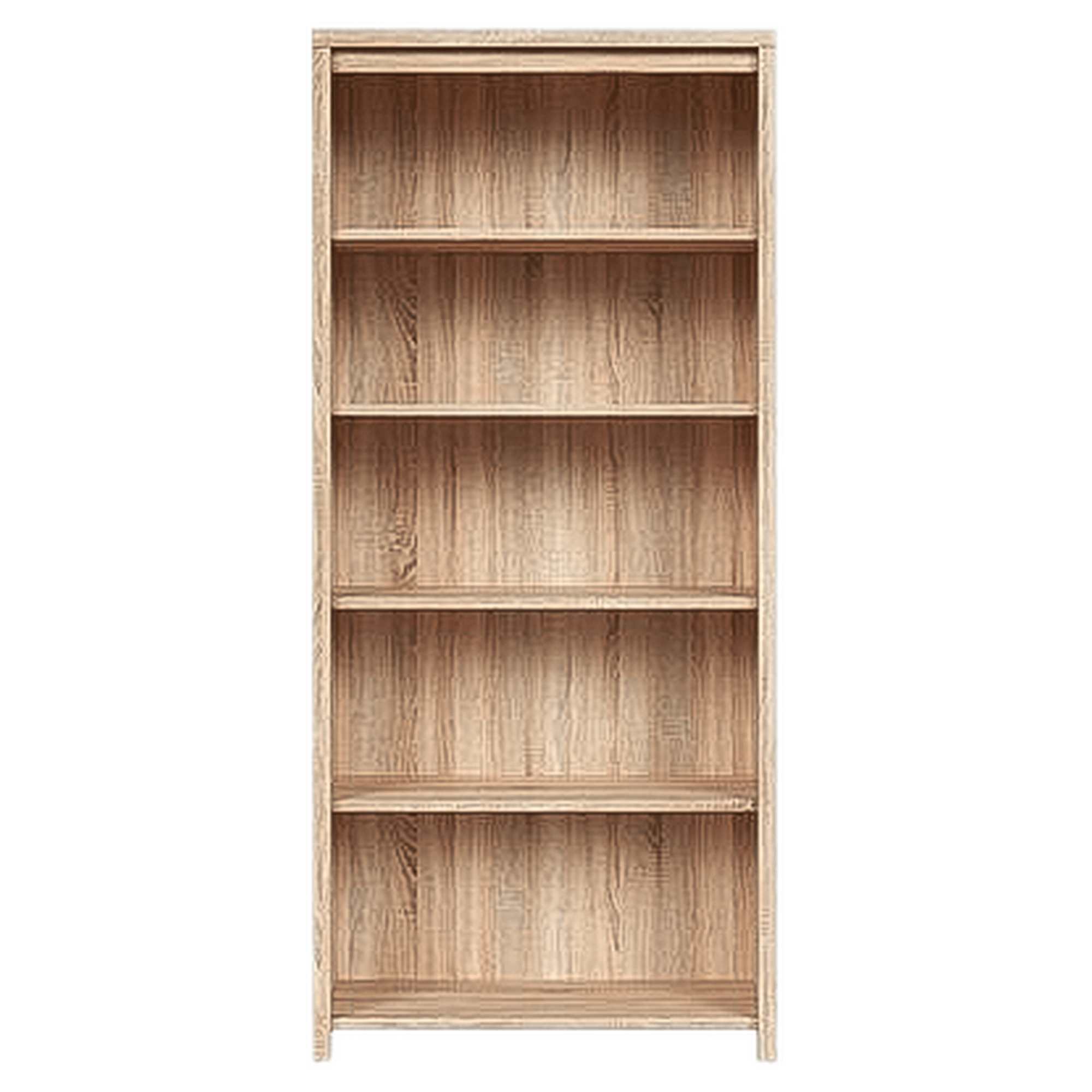 Biblioteca KASPIAN, stejar sonoma, PAL, 90x41x200 cm