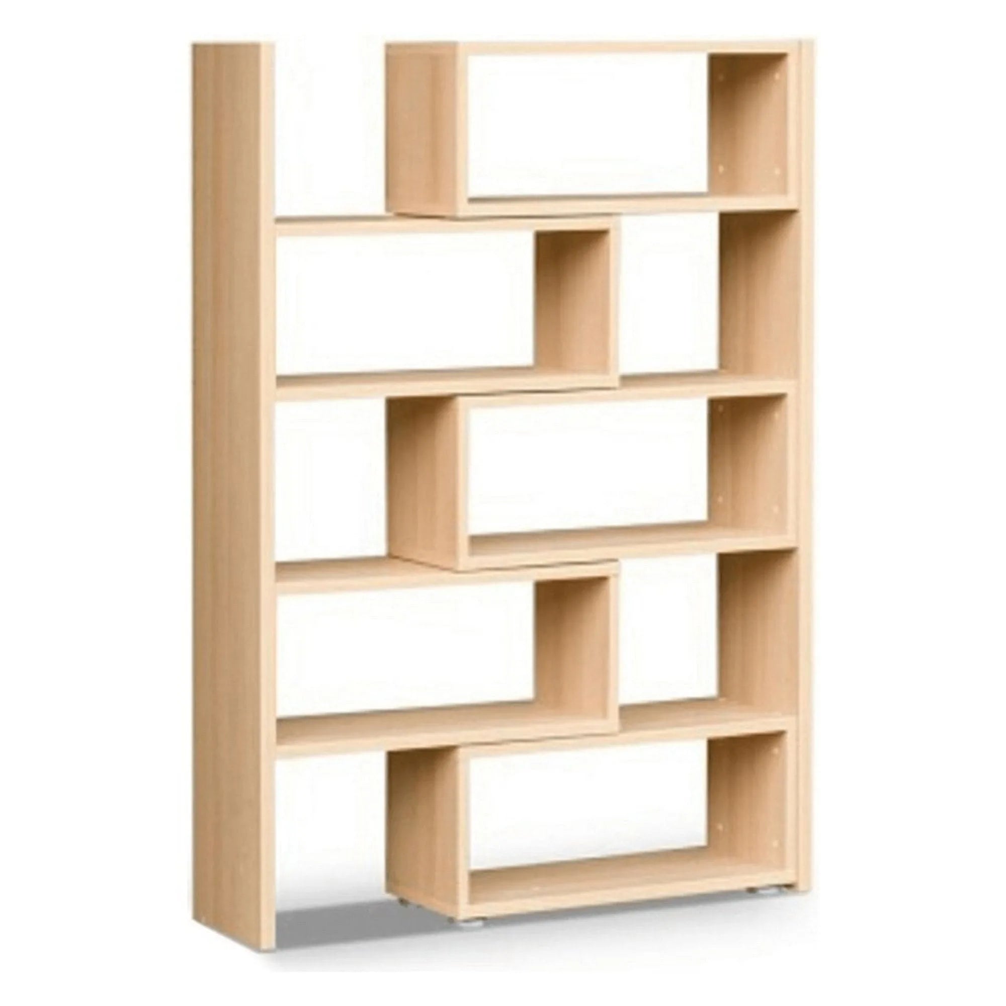 Biblioteca KLOE II, stejar sonoma, PAL, 73/125x24x138 cm