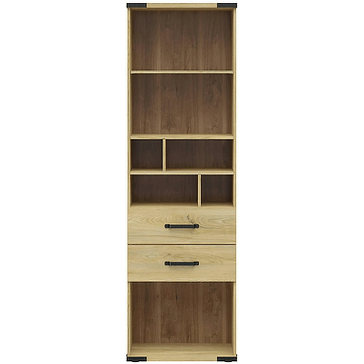 Biblioteca LARA, frasin, PAL, 60x40x198 cm