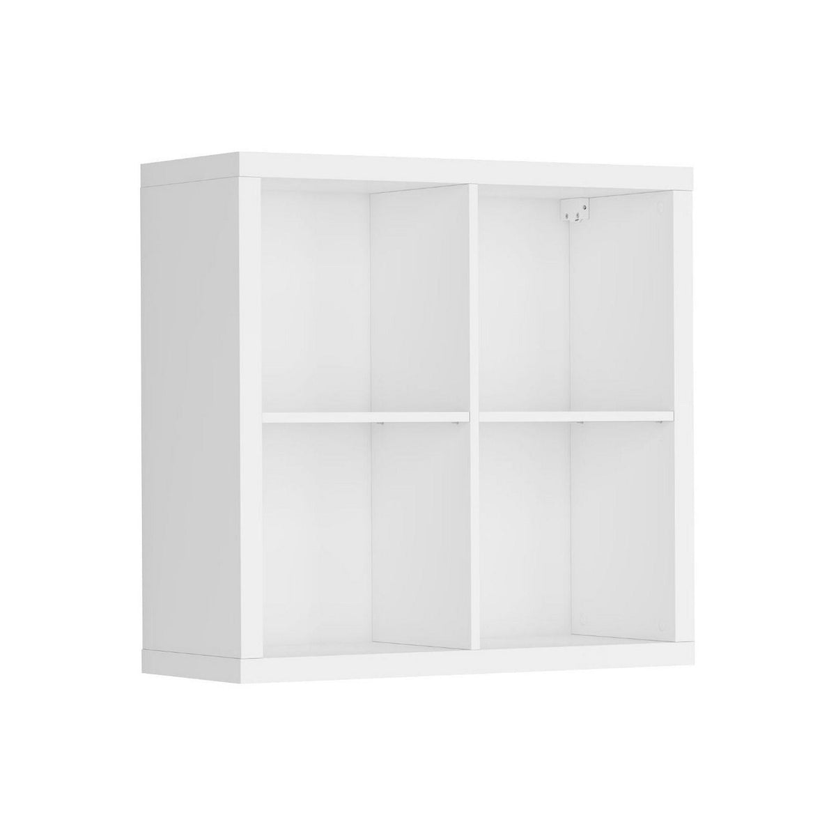 Biblioteca NEPO PLUS SFW-8-8, alb, PAL, 77x35x75 cm