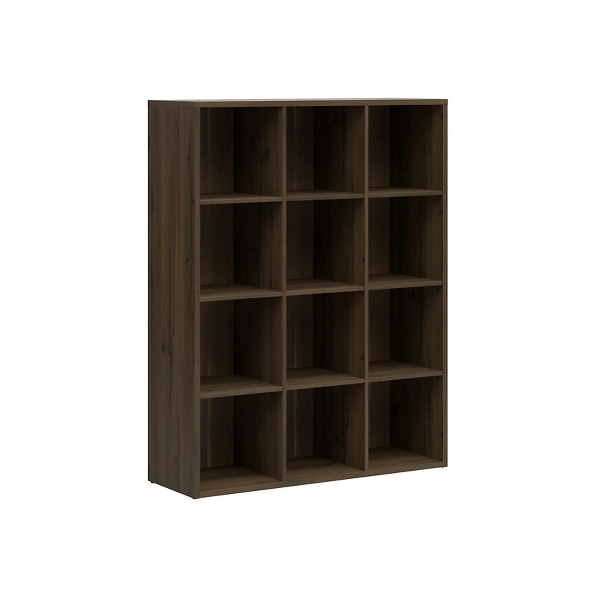 Biblioteca NEPO PLUS, stejar nobil, PAL laminat, 114x39x147 cm