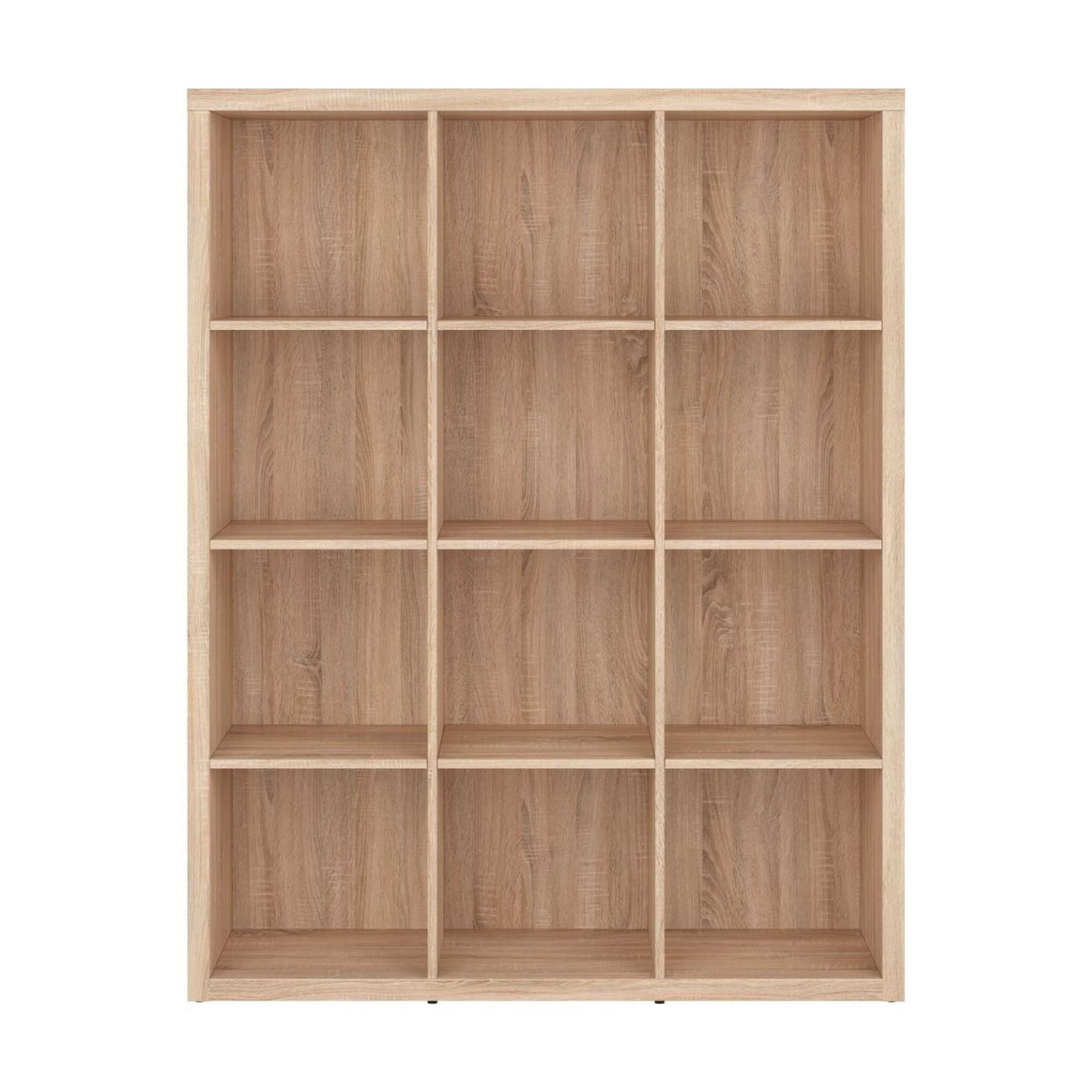 Biblioteca NEPO PLUS, stejar sonoma, PAL, 114x39x147 cm