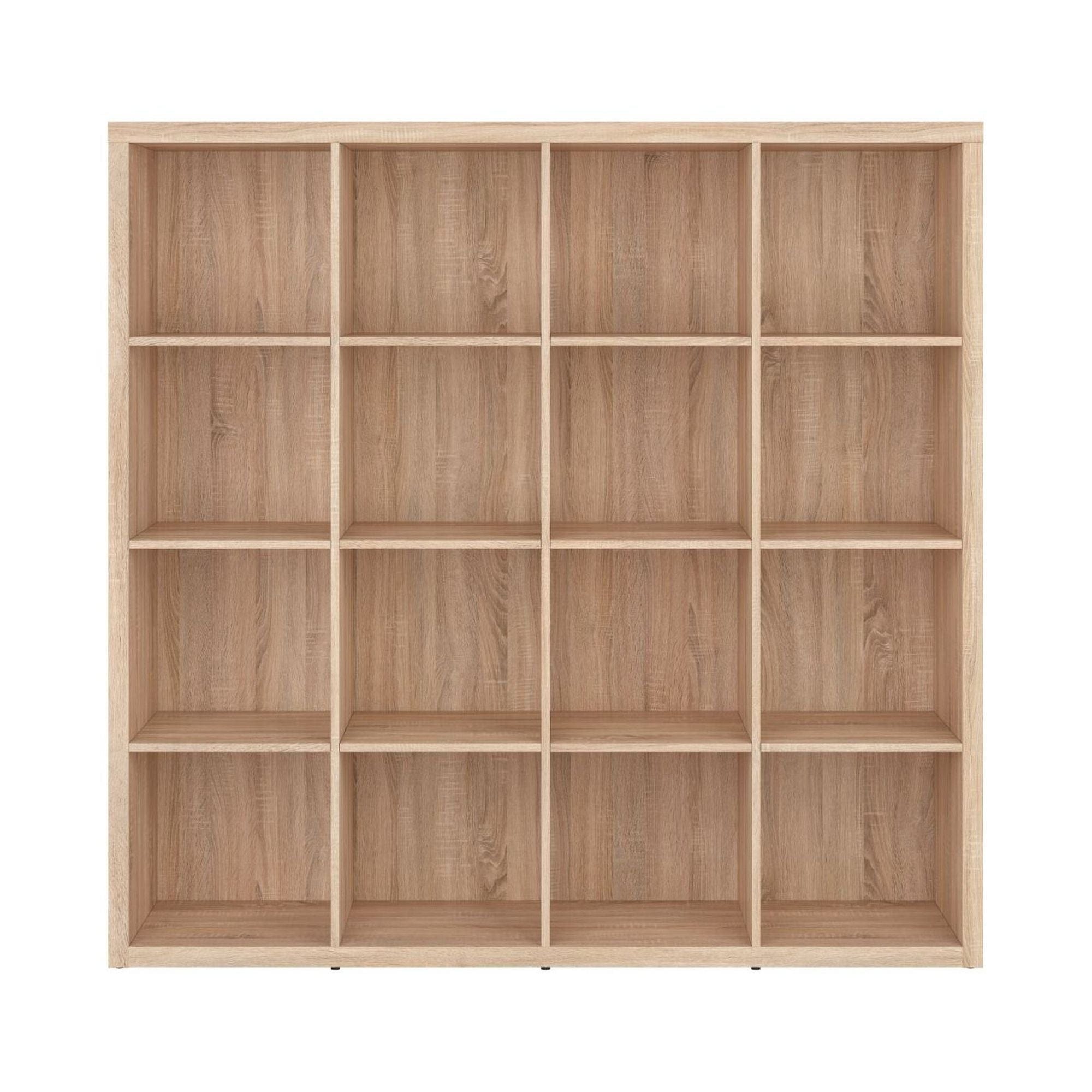 Biblioteca NEPO PLUS, stejar sonoma, PAL, 151x39x147 cm