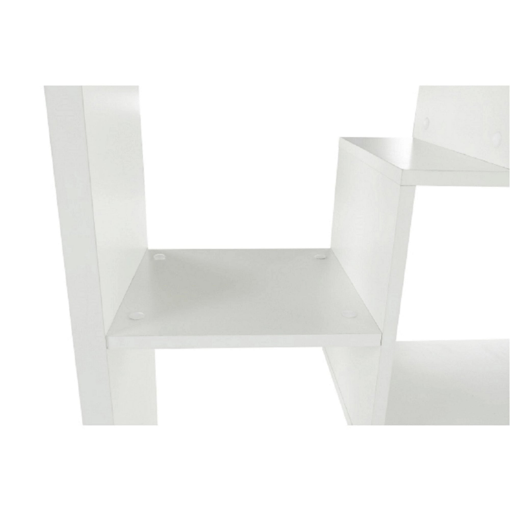 Biblioteca ODYN, alb, PAL, 89x29x180 cm