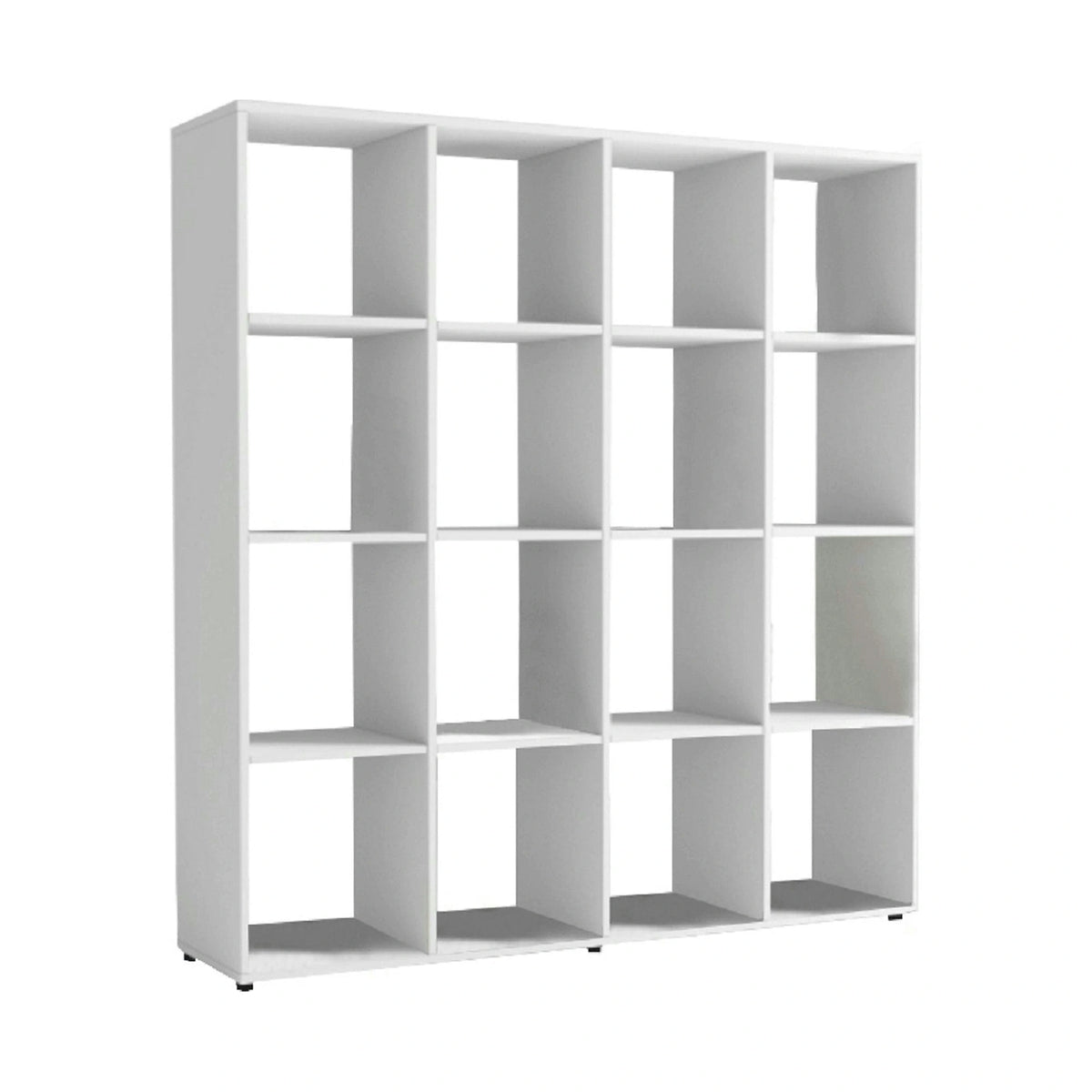 Biblioteca SARAH, alb, PAL melaminat, 139x33x144 cm