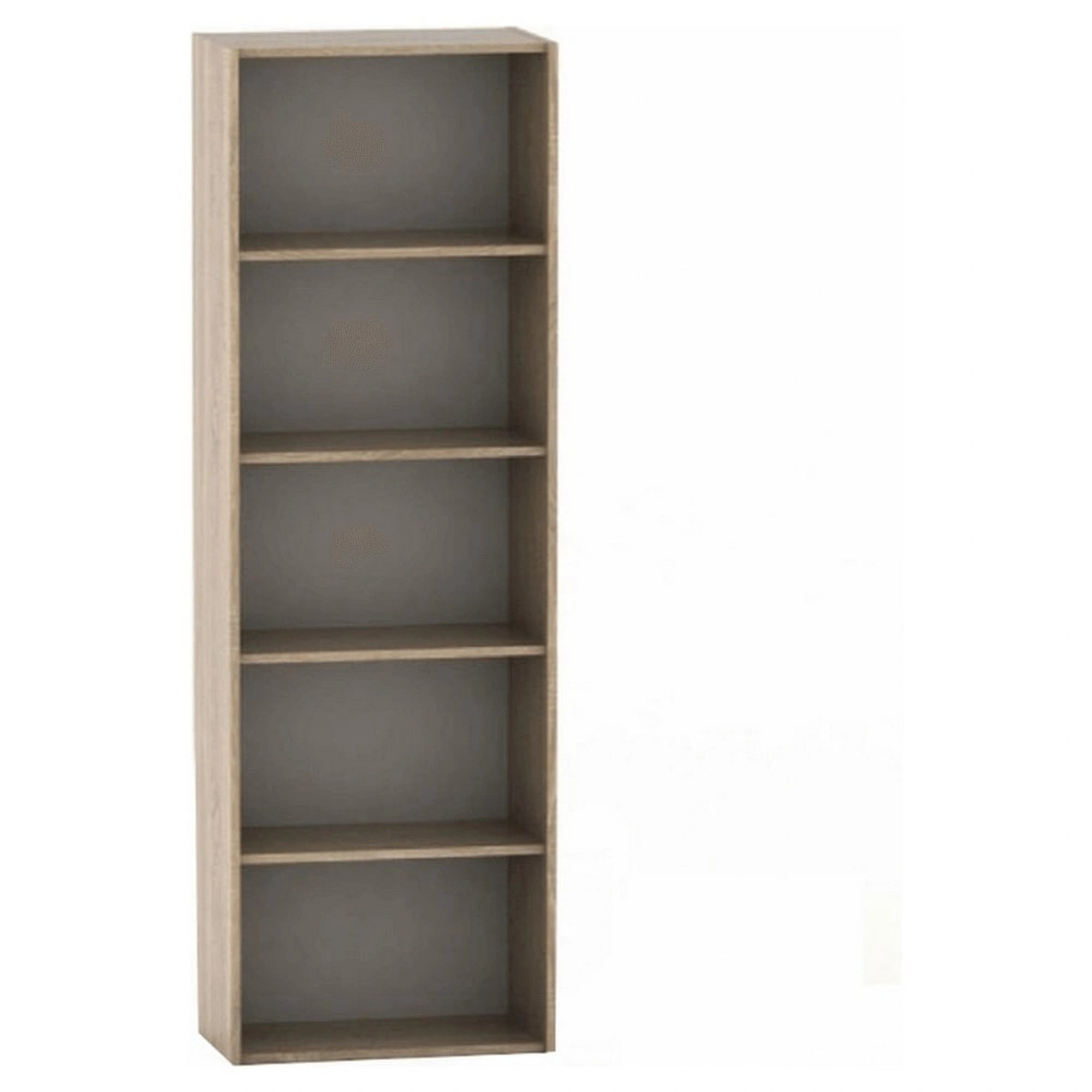 Biblioteca TEMPO ASISTENT NEW 001, stejar sonoma, PAL melaminat, 57x34x175 cm