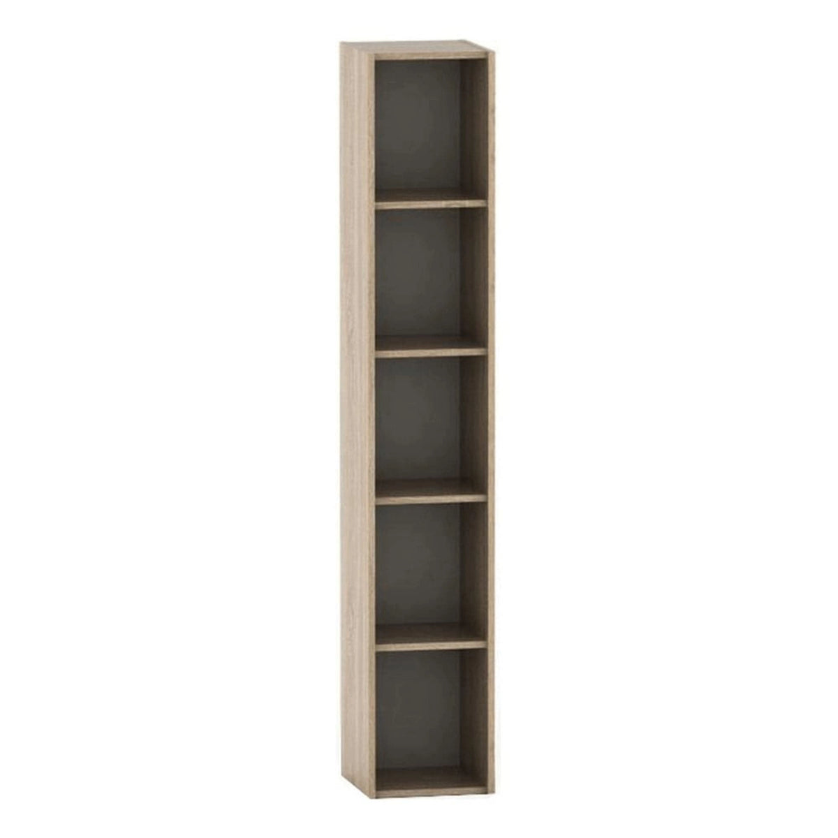 Biblioteca TEMPO ASISTENT NEW 009, stejar sonoma, PAL melaminat, 30x34x175 cm