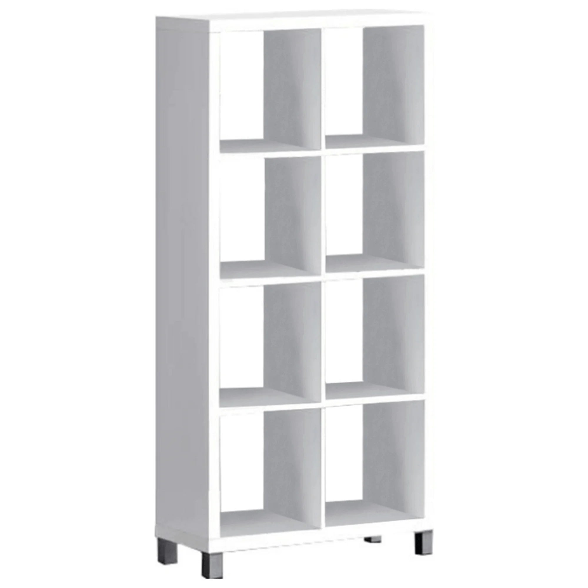 Biblioteca TOFI 3 NEW, alb, PAL melaminat, 76x29x153 cm