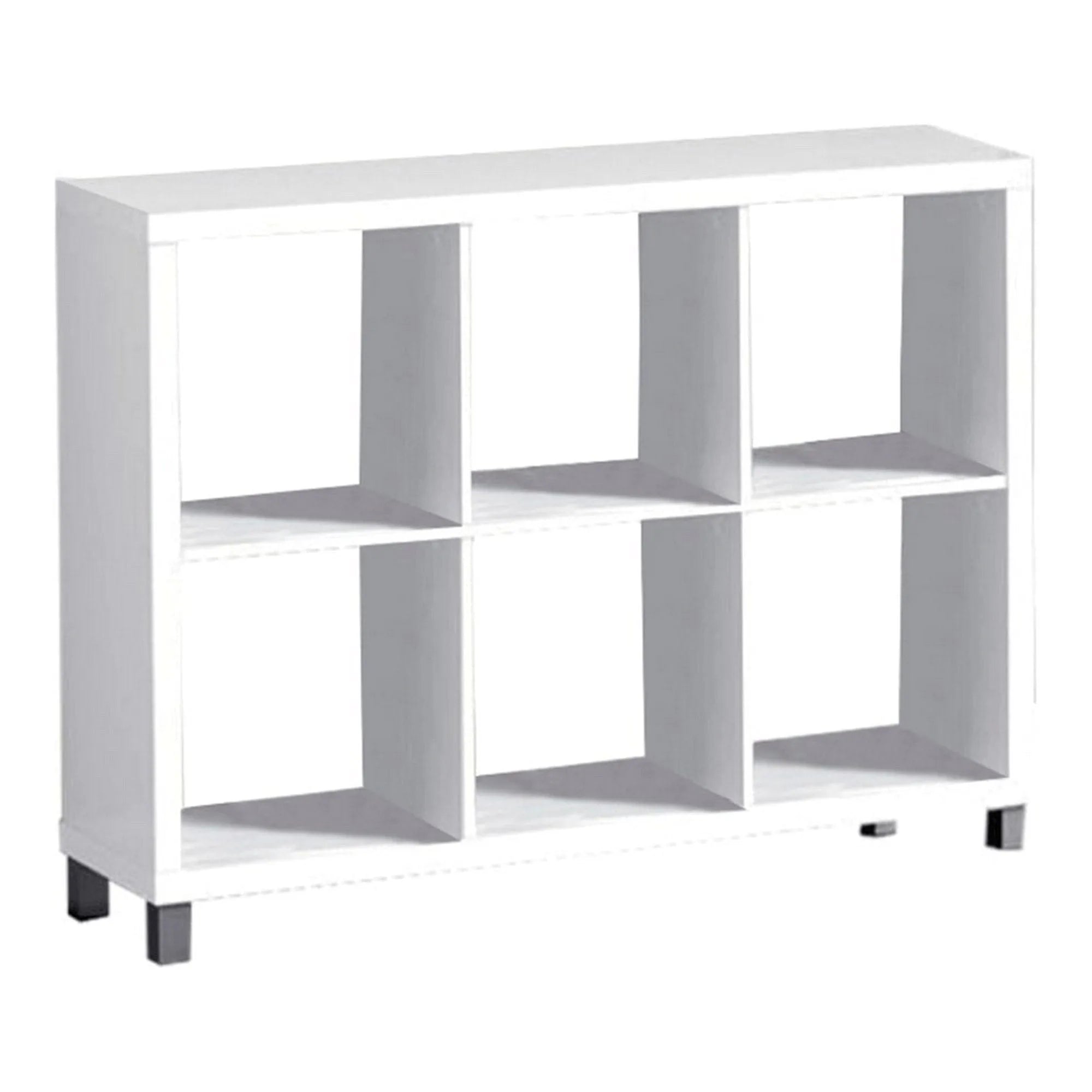 Biblioteca TOFI 4 NEW, alb, PAL melaminat, 111x29x83 cm