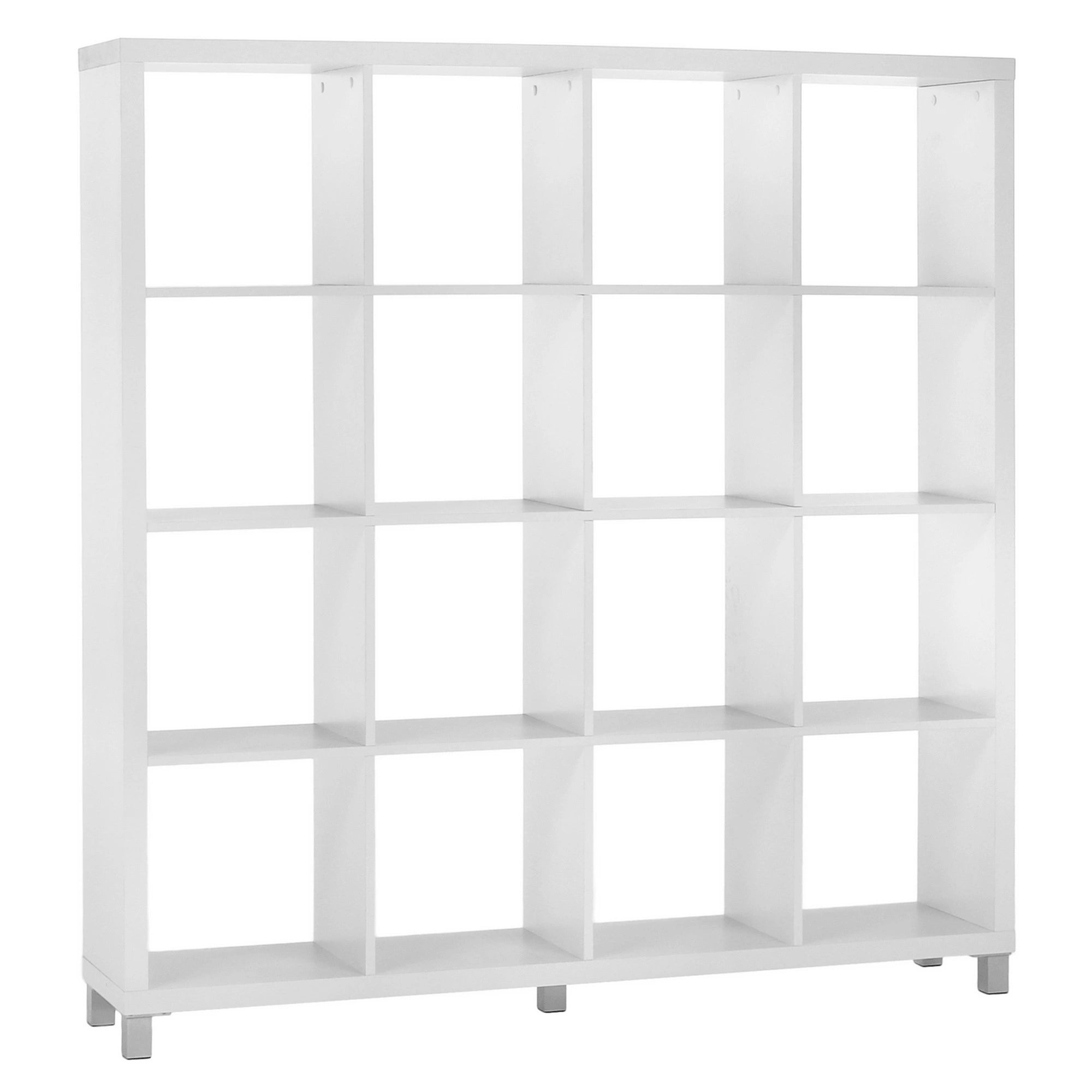 Biblioteca TOFI 6 NEW, alb, PAL melaminat, 146x29x153 cm