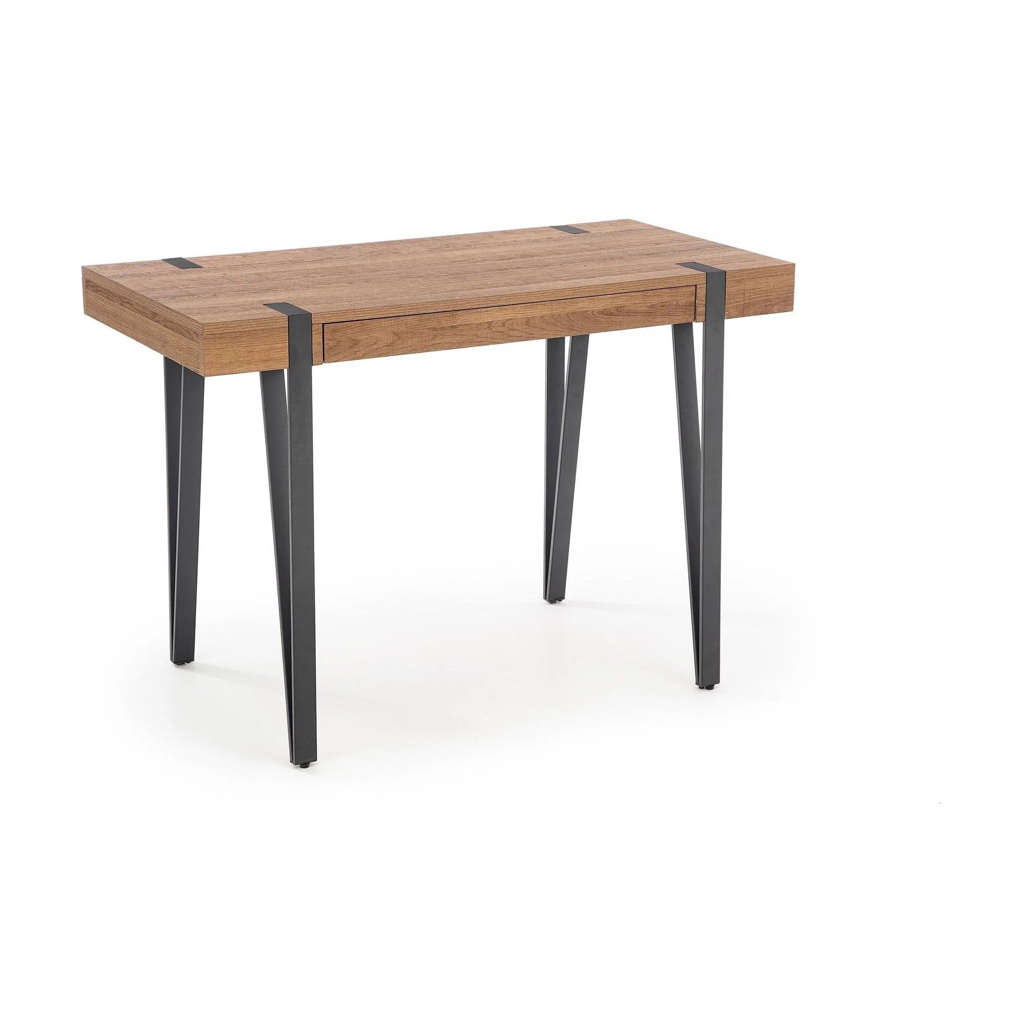 Birou B39, nuc/negru, 110x55x76 cm