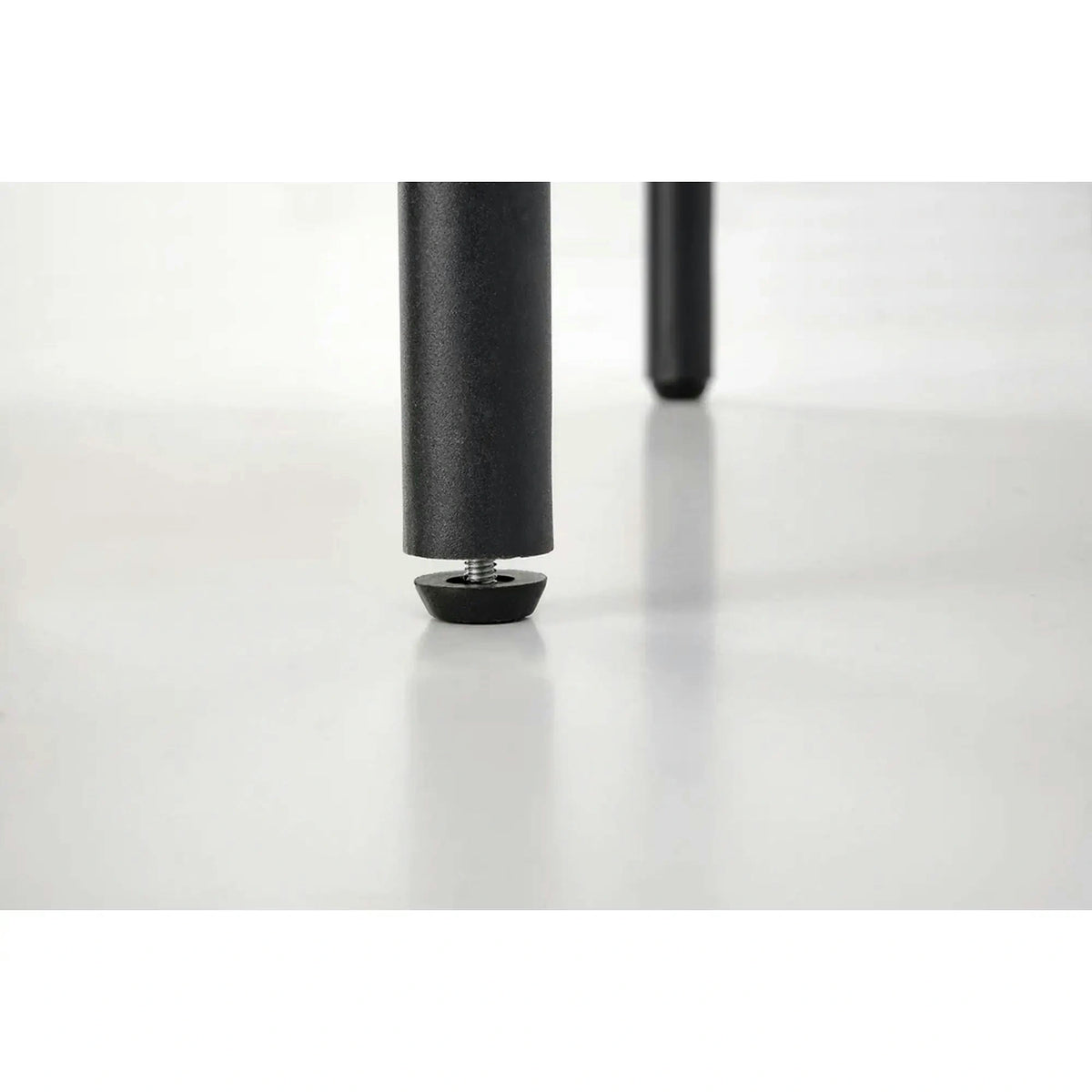 Birou B51, stejar/negru, 120x55x75 cm