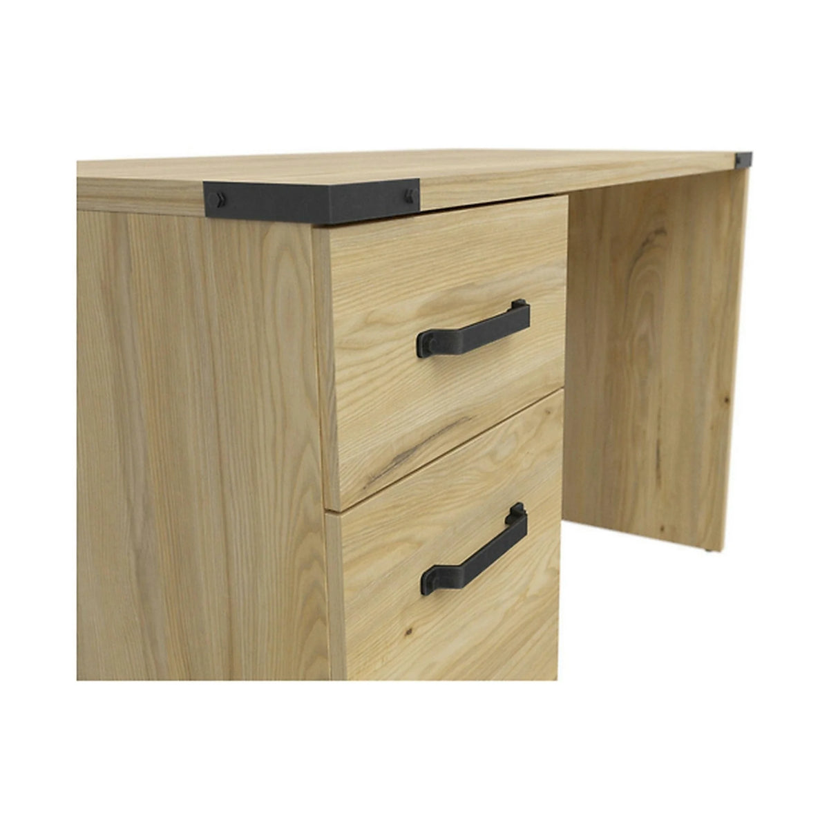 Birou Lara, frasin, PAL laminat, 117x58x74 cm