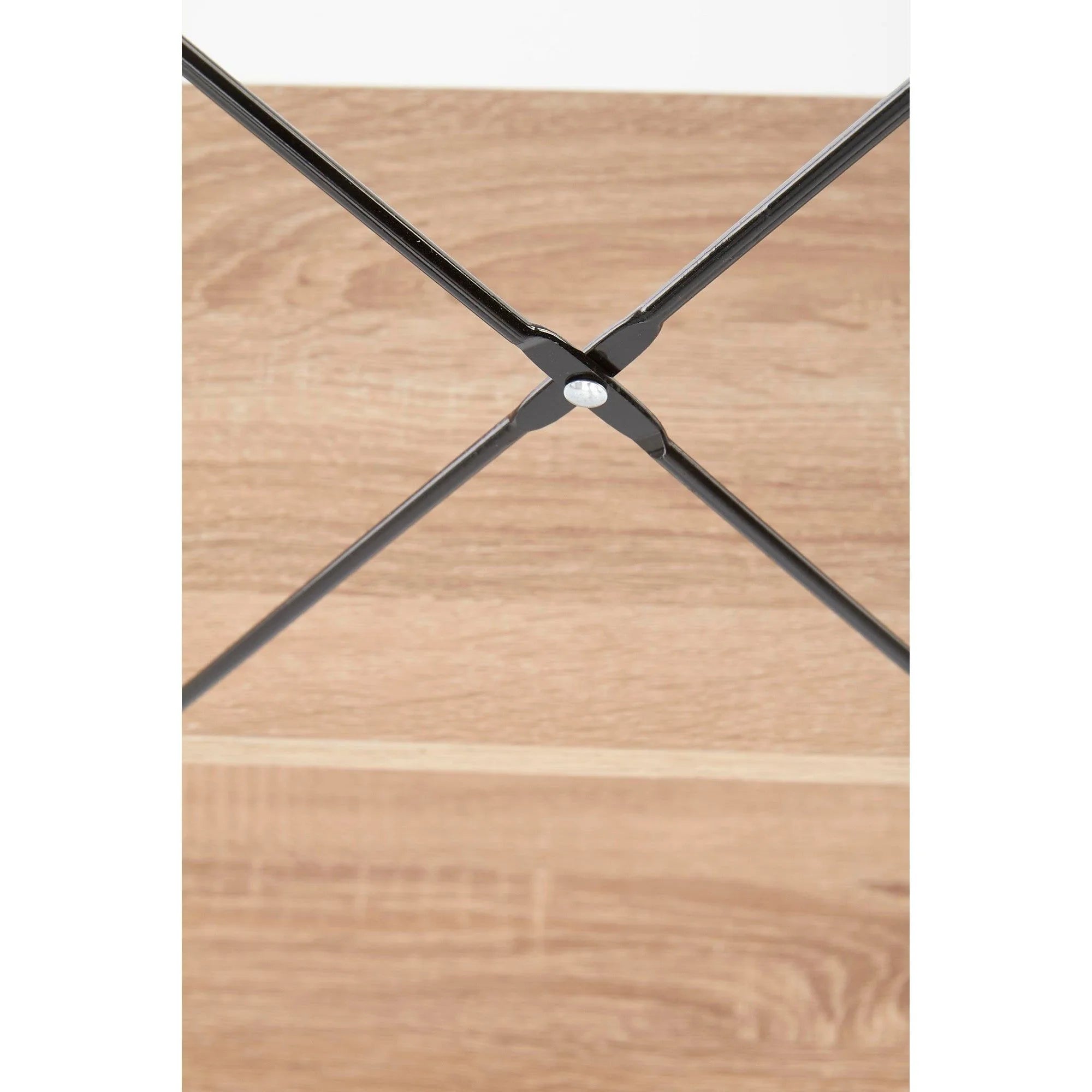 Birou NARVIK B1, stejar sonoma/negru, 120x64x120 cm