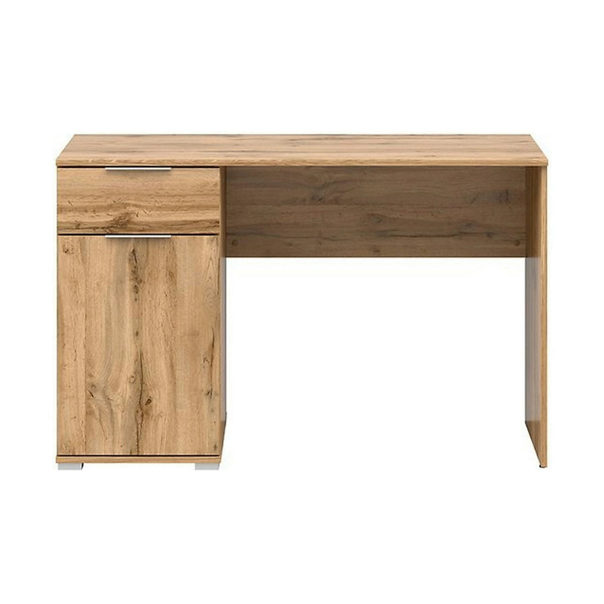 Birou ZELE, stejar wotan, PAL laminat, 120x60x76 cm