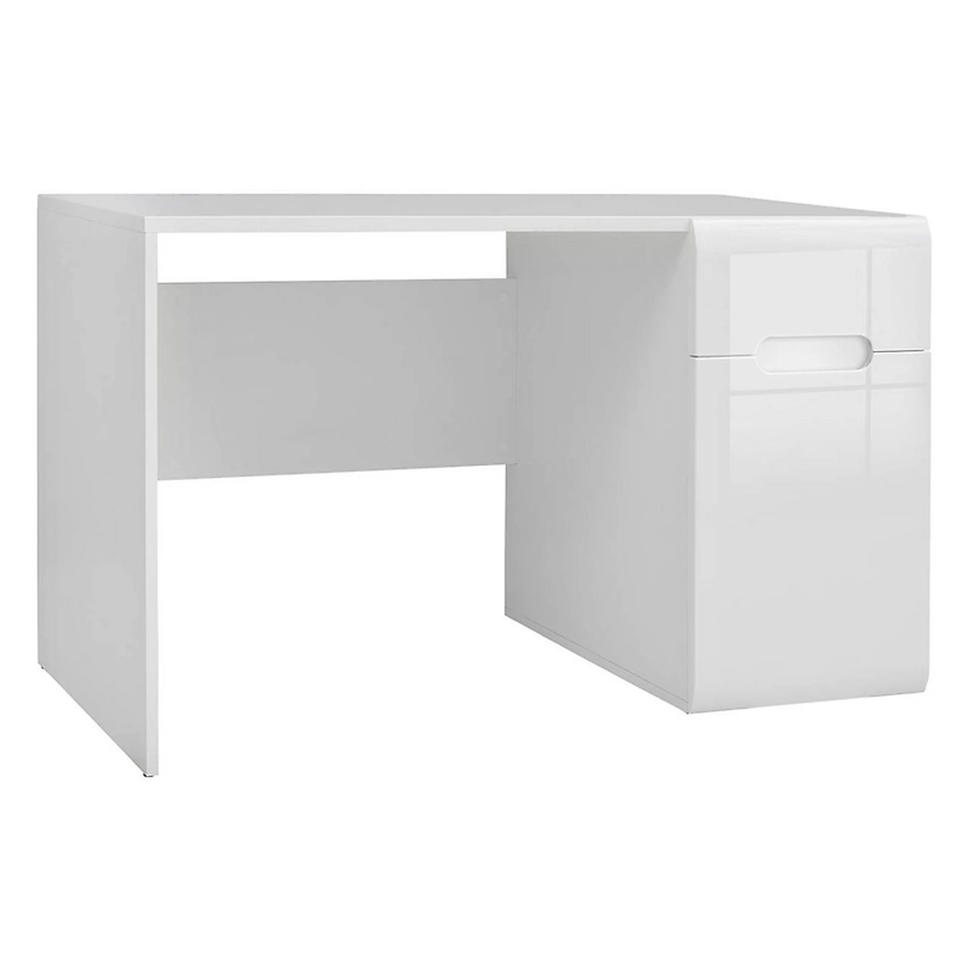 Birou AZTECA TRIO, alb, PAL, 120x66x75 cm