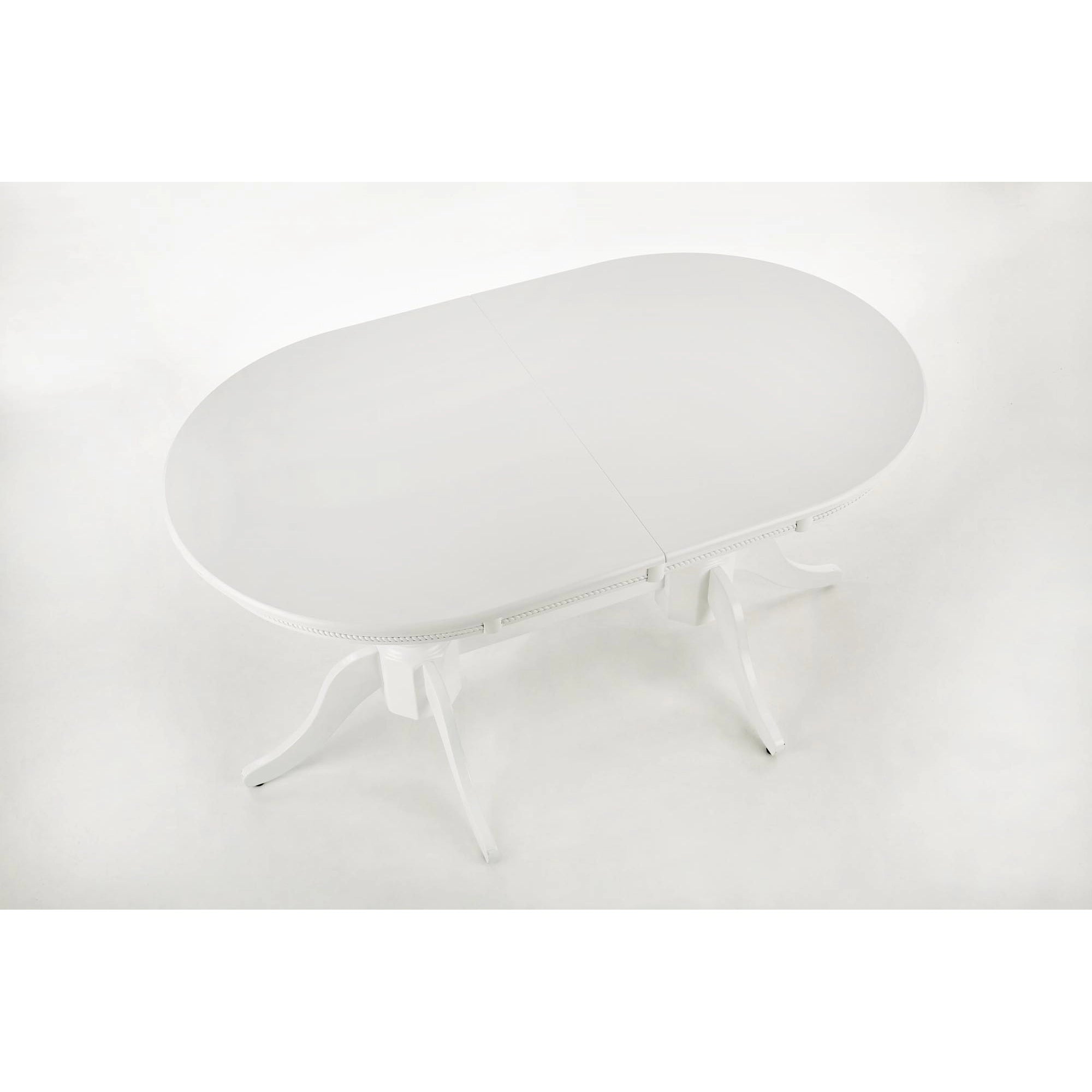 Masa alba vintage JOSEPH, 150/190x90x77 cm