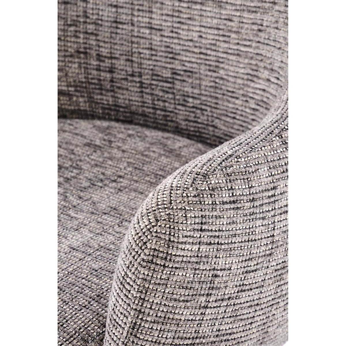 Scaun K564, gri/negru, stofa clasica/metal, 60x63x87 cm